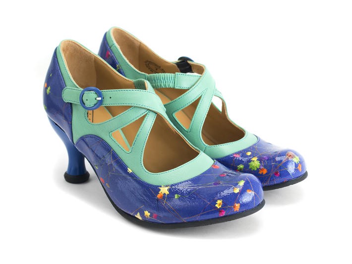 Stay in your own shoes to maintain perspective while peering into someone else’s world. Courtesy of John Fluevog shoes that will soon be on my own feet.