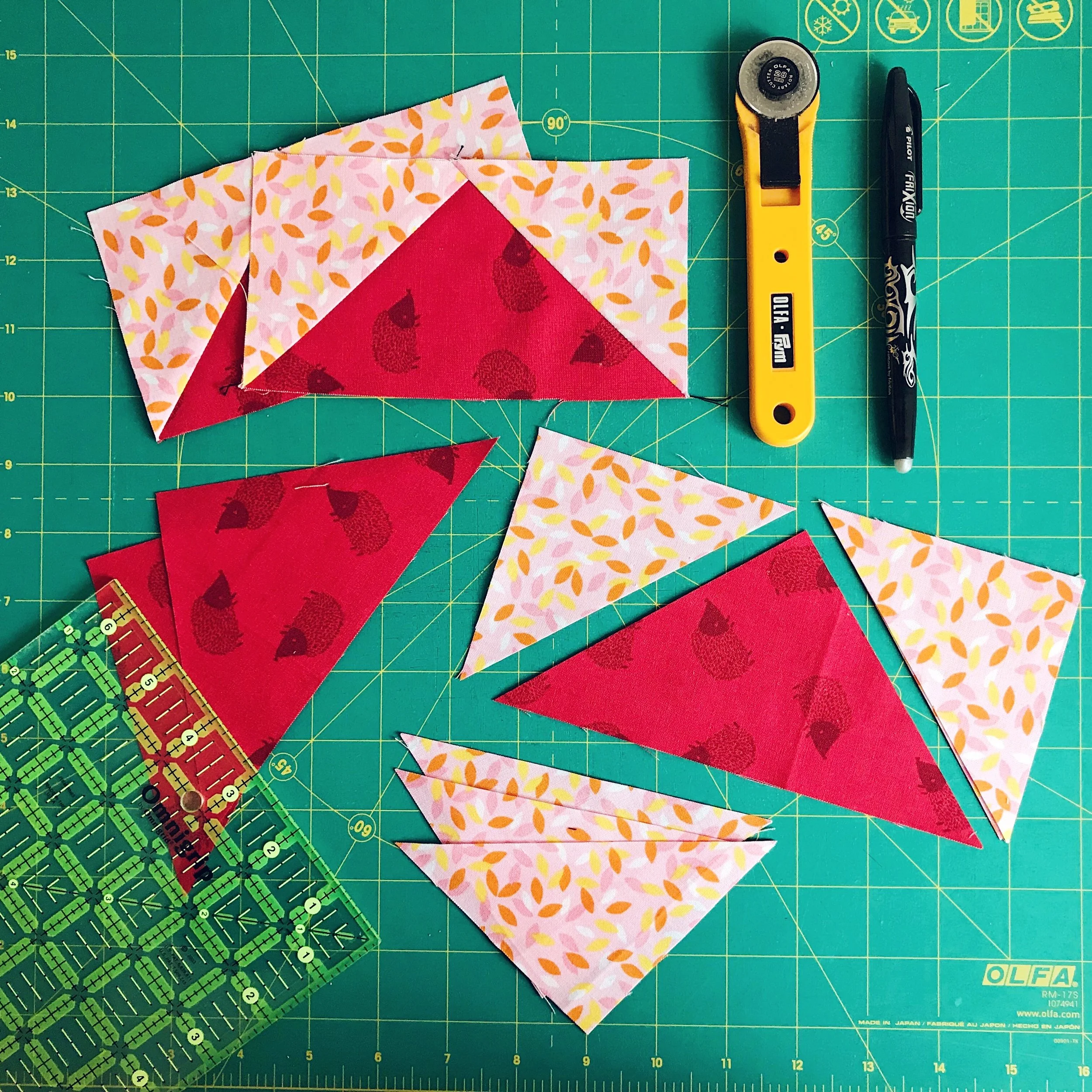 Patchwork-Basics: Drei Methoden für Flying Geese