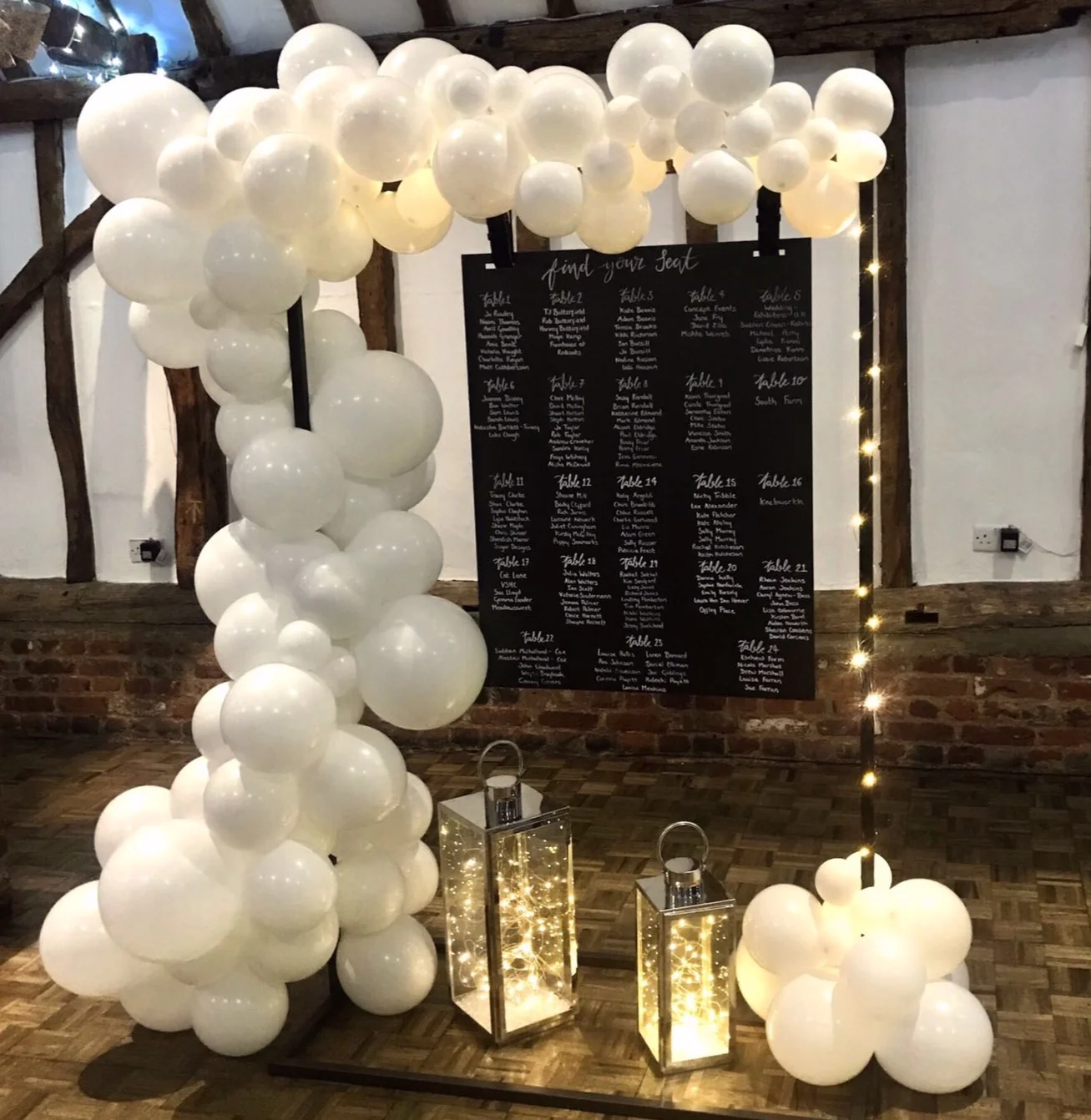 Welcome board from £180