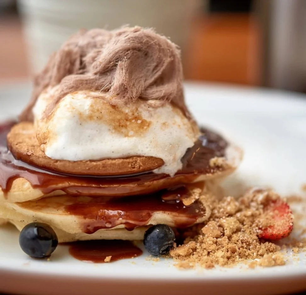 Smore’s Pancakes, from Little Clive in Annerley