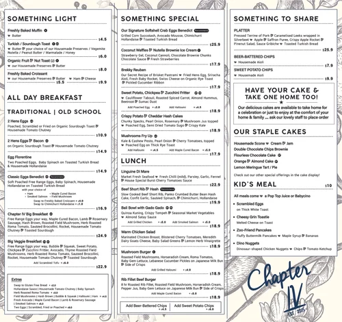 Breakfast at Chapter IV — foodieadam
