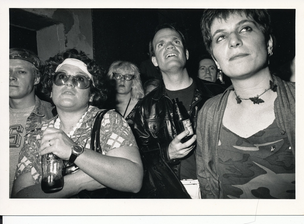 Enraptured at Al's Bar, Los Angeles, ca 1980