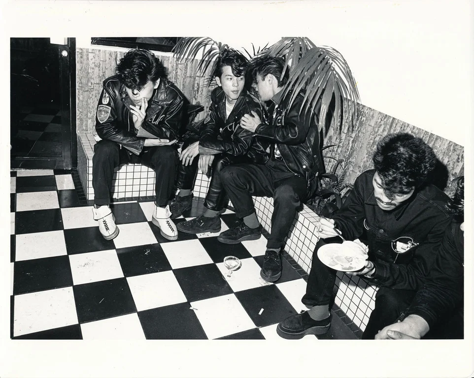 Black Cats, China Club, Los Angeles, ca 1980. (1/9)