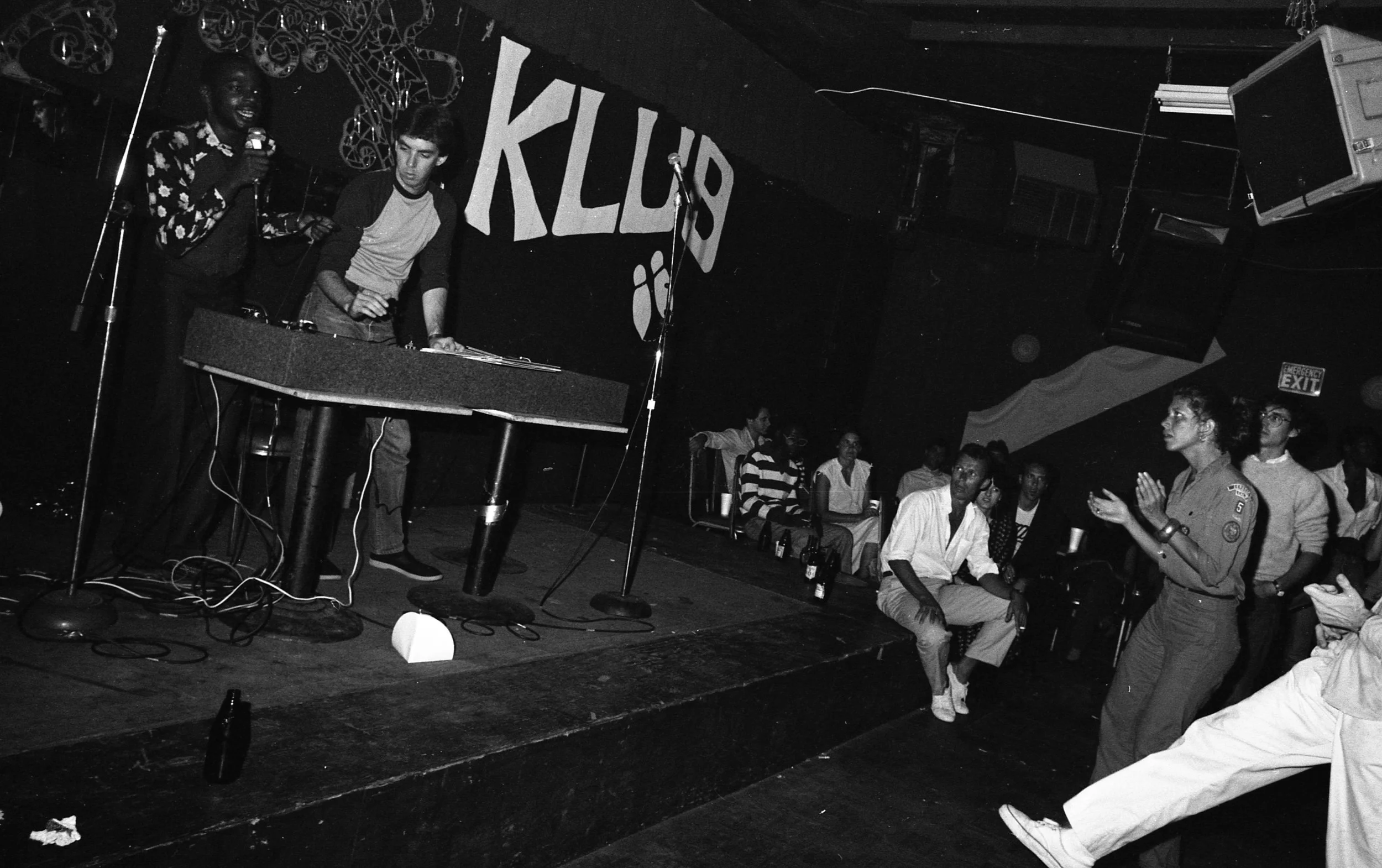 Rap contest, On Klub, Los Angeles, 1981