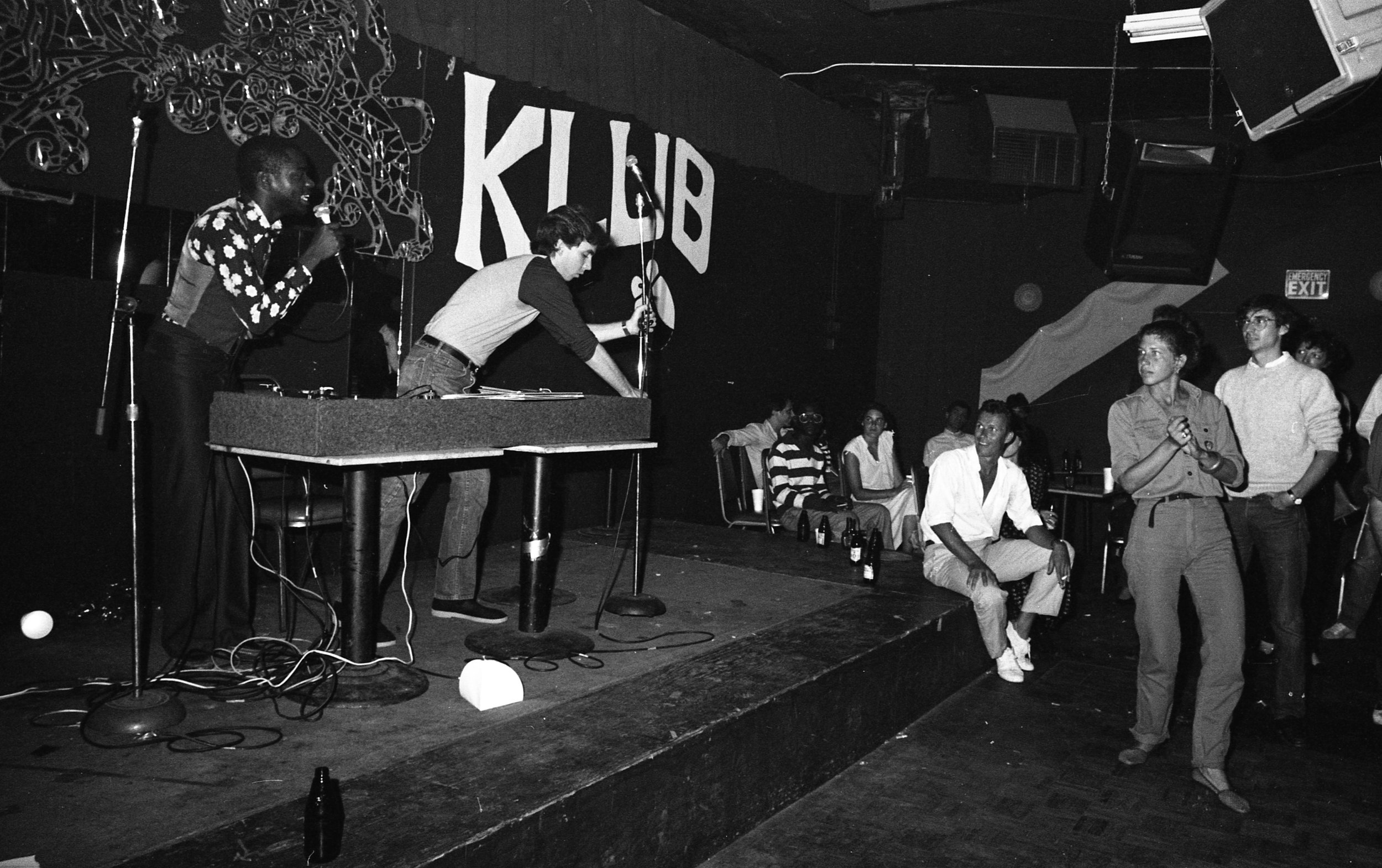 Rap contest, On Klub, Los Angeles, 1981