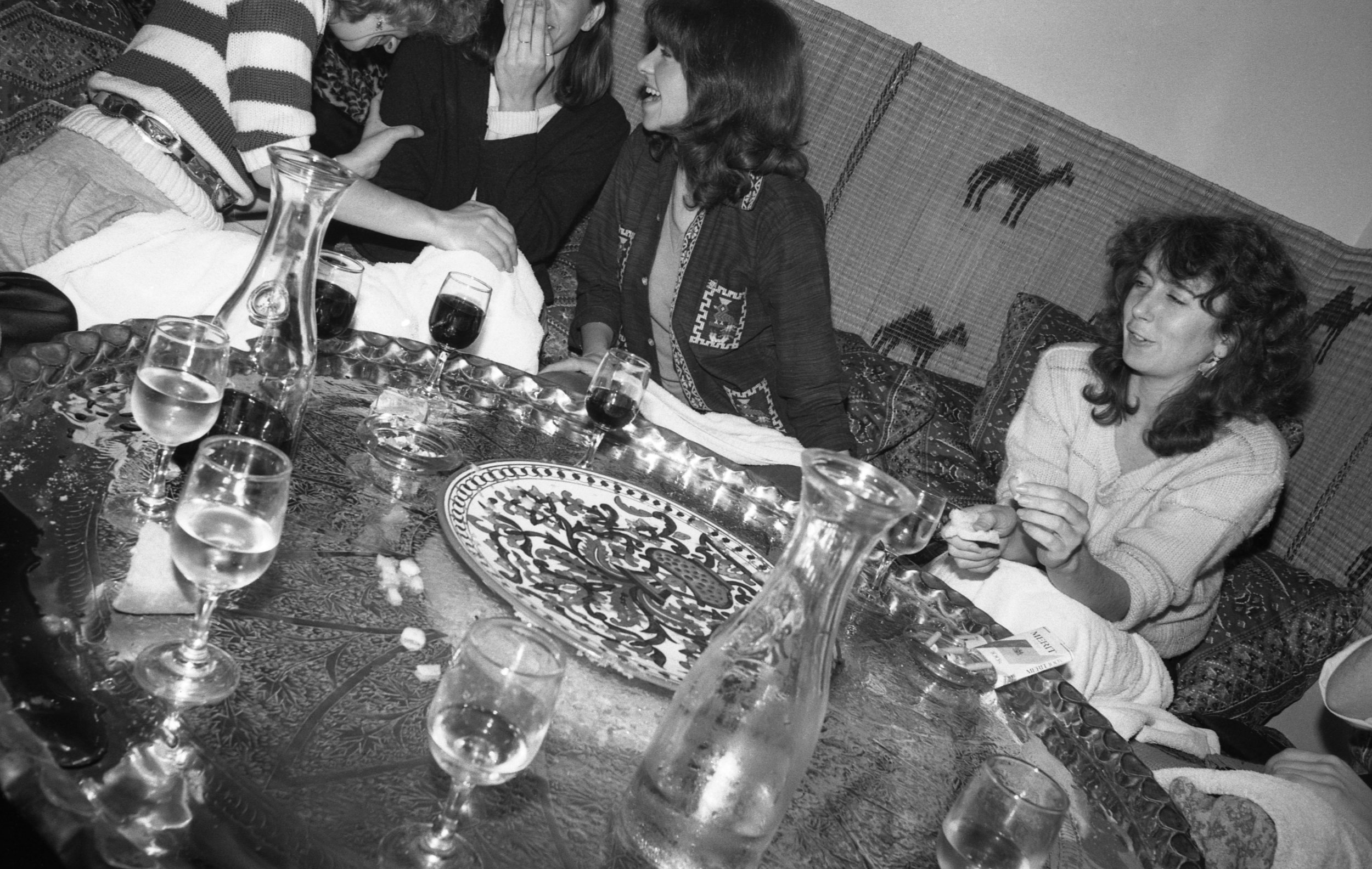 Moroccan Restaurant: Girls' Night Out. Los Angeles, 1981 (2/19)