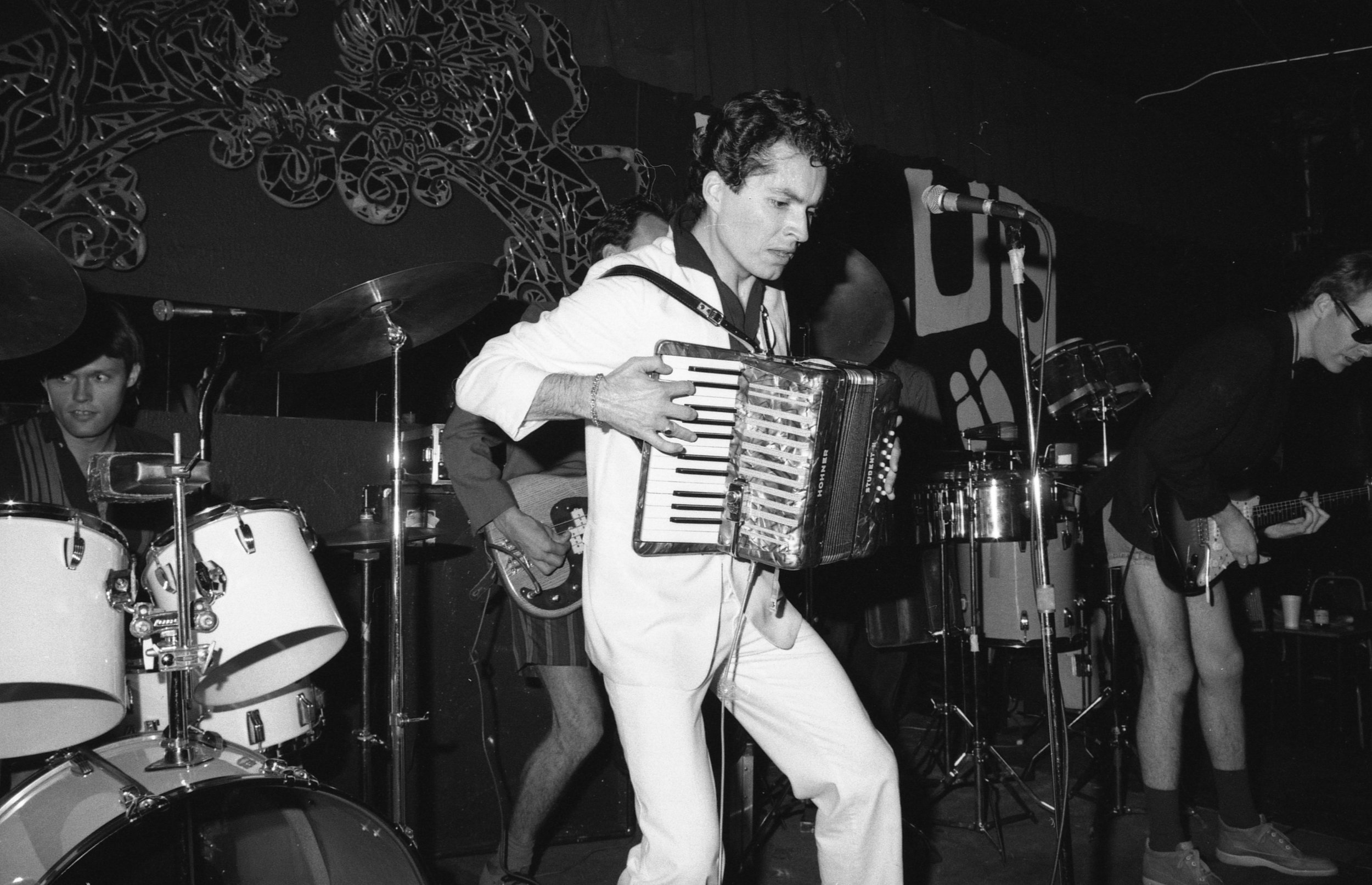 Billy Sheets and Undercover at the On Klub, Los Angeles, 1981.