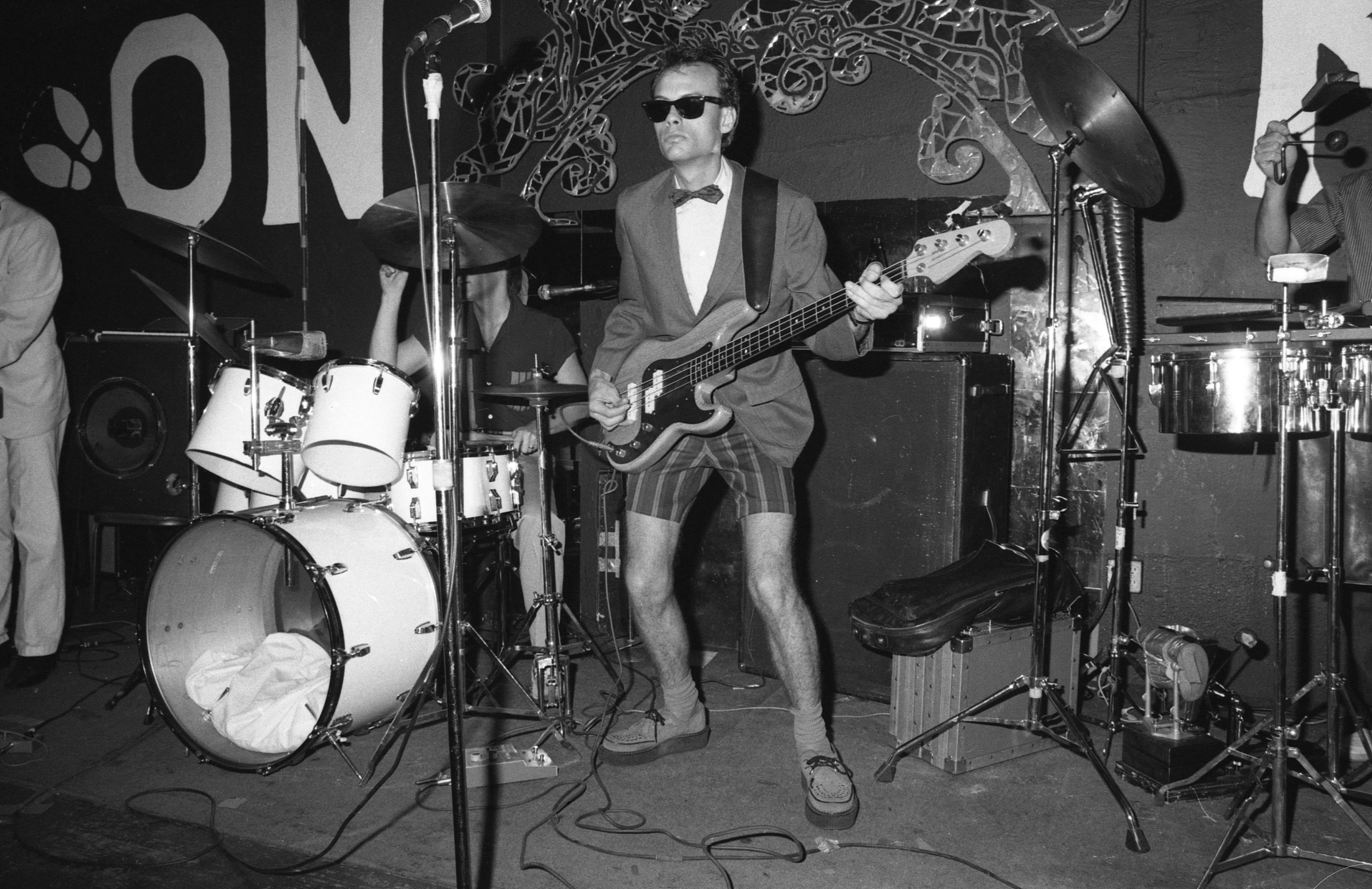 Billy Sheets and Undercover at the On Klub, Los Angeles, about 1981.