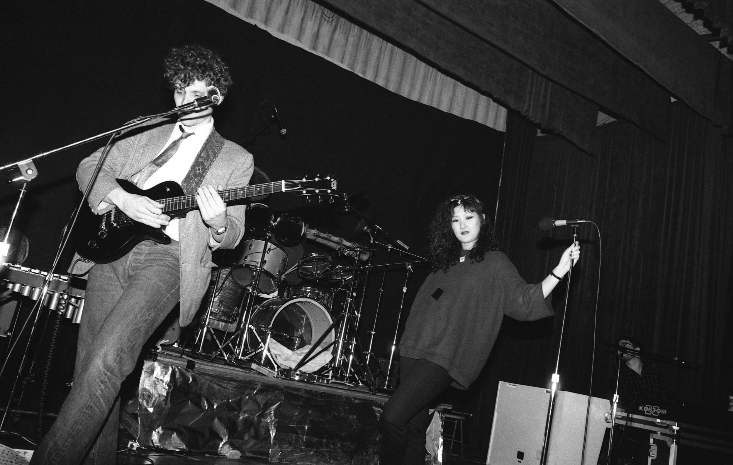 Fibonaccis performing at the Ukrainian Cultural Center, Los Angeles, 1982. (1/7)