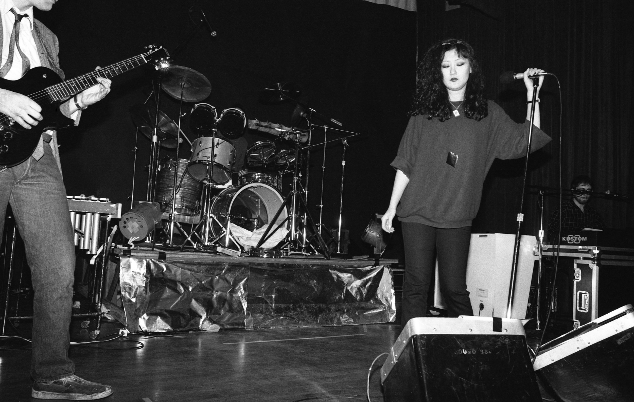 Fibonaccis performing at the Ukrainian Cultural Center, Los Angeles, 1982. (3/7)