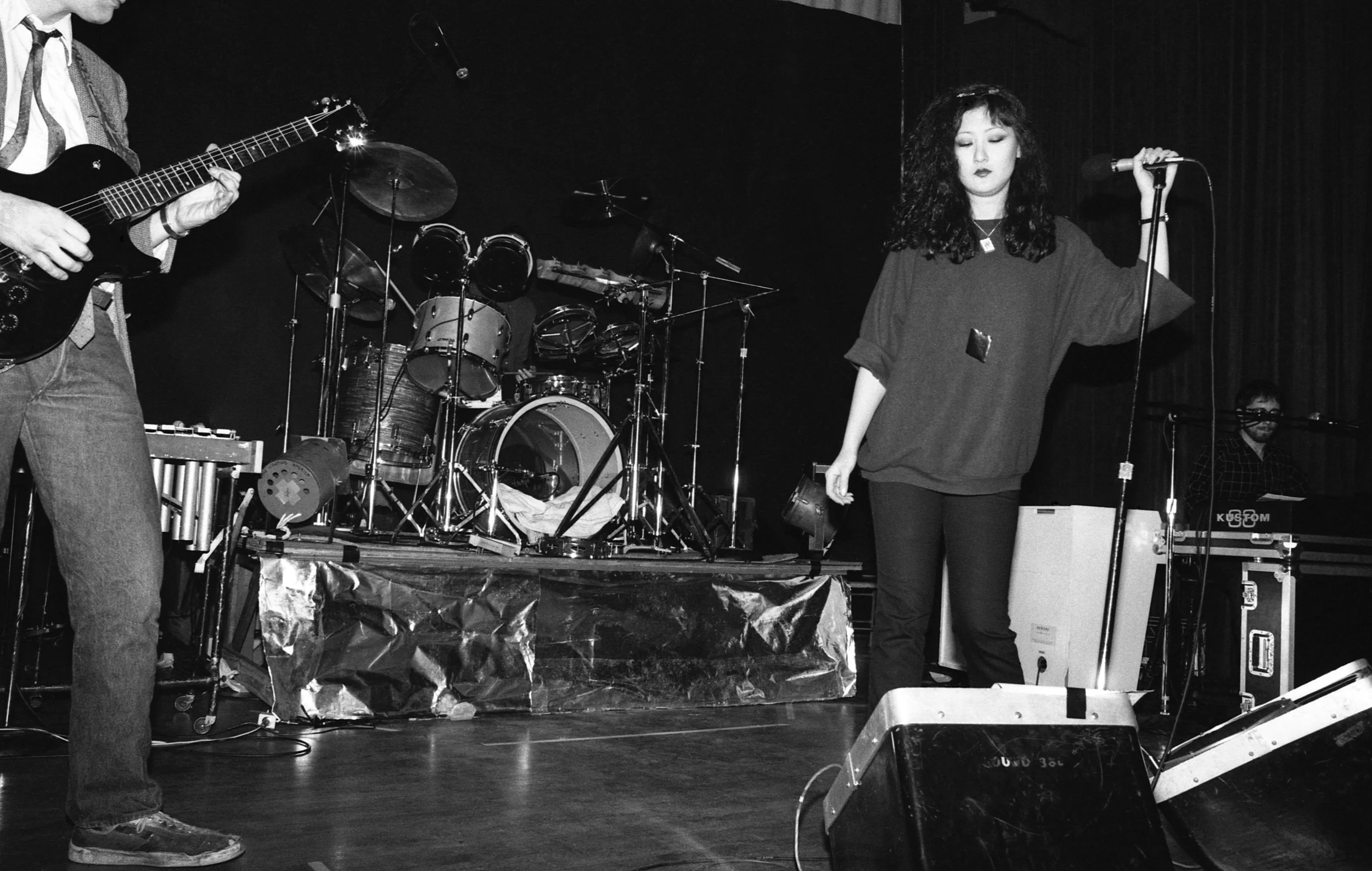 Fibonaccis performing at the Ukrainian Cultural Center, Los Angeles, 1982. (3/7)