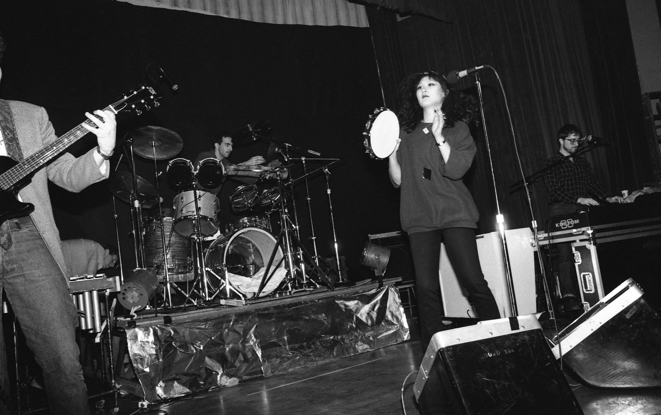 Fibonaccis performing at the Ukrainian Cultural Center, Los Angeles, 1982. (5/7)