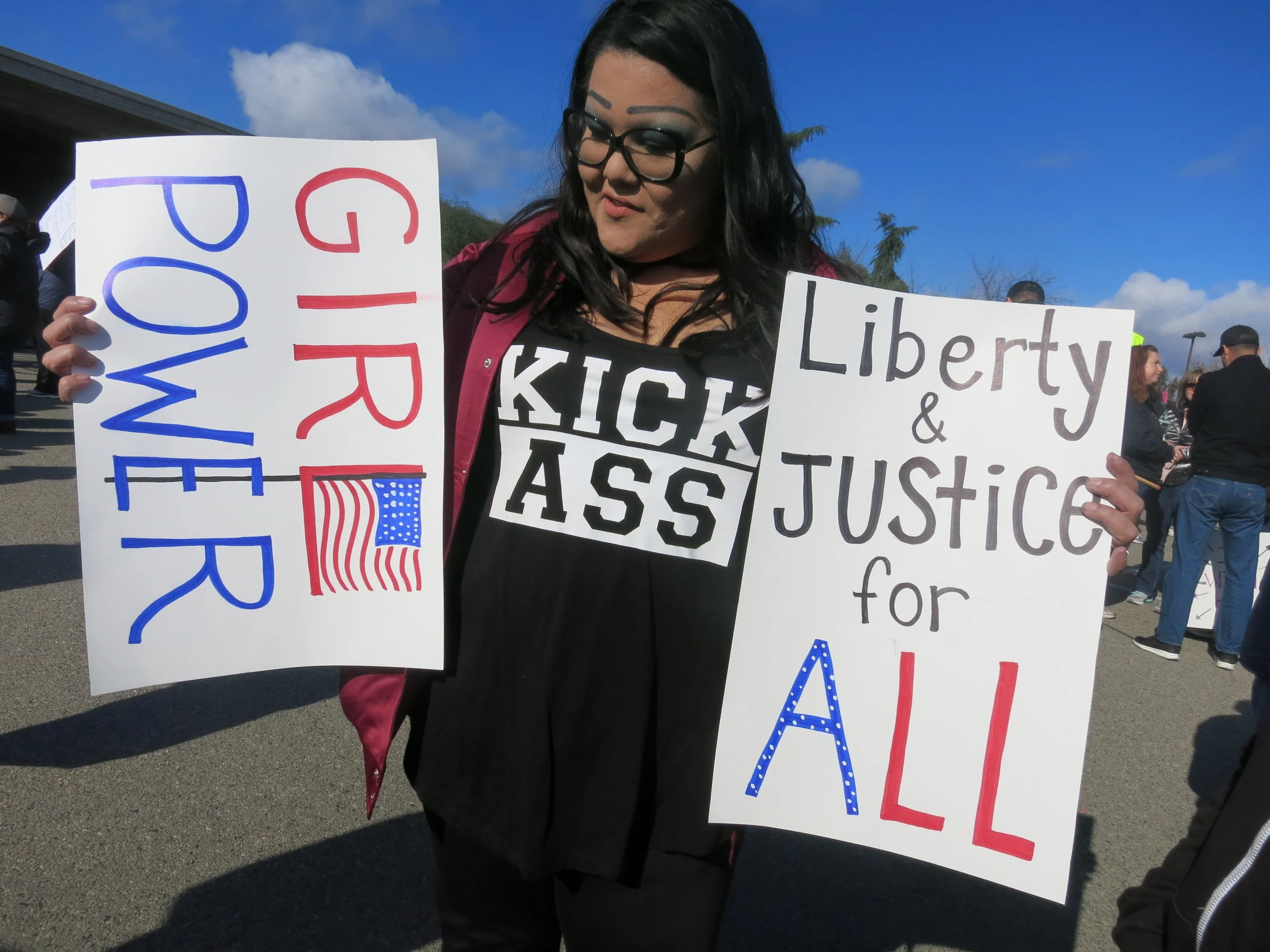 Women’s March participant, Fresno CA, Jan 20 2018