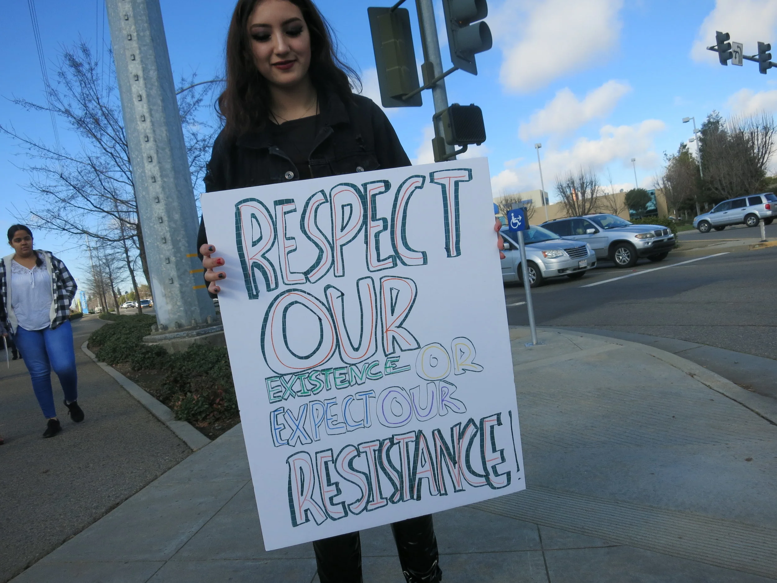 Women’s March participant, Fresno CA, Jan 20 2018