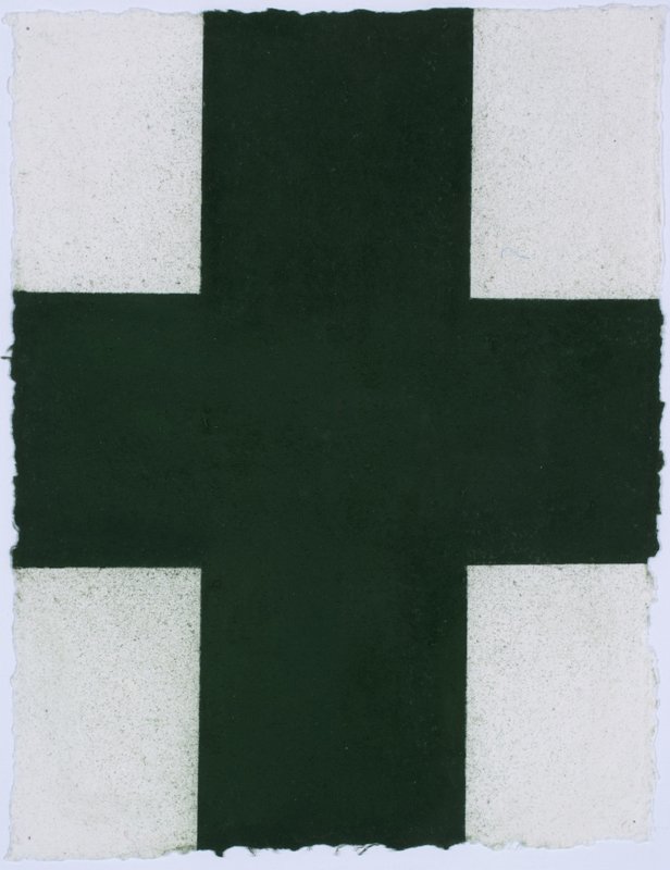 Dark Green Cross