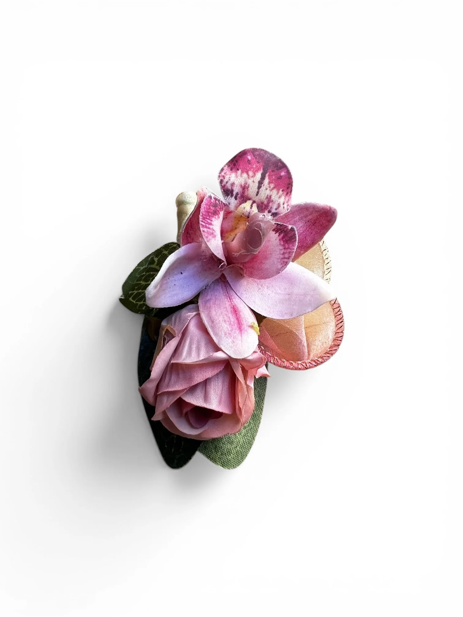 Dusty dusk after dark blooms buttonhole