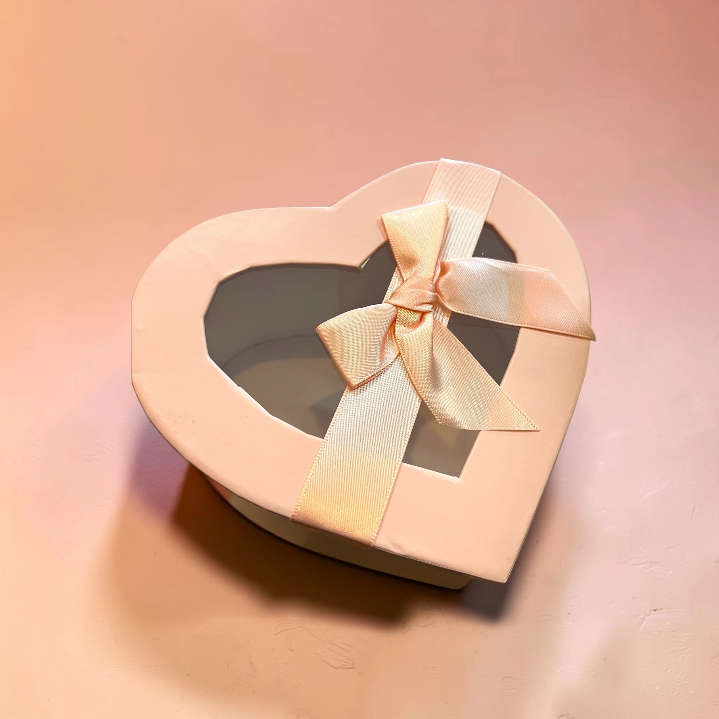 A Little Indulgence heart shaped hat box design