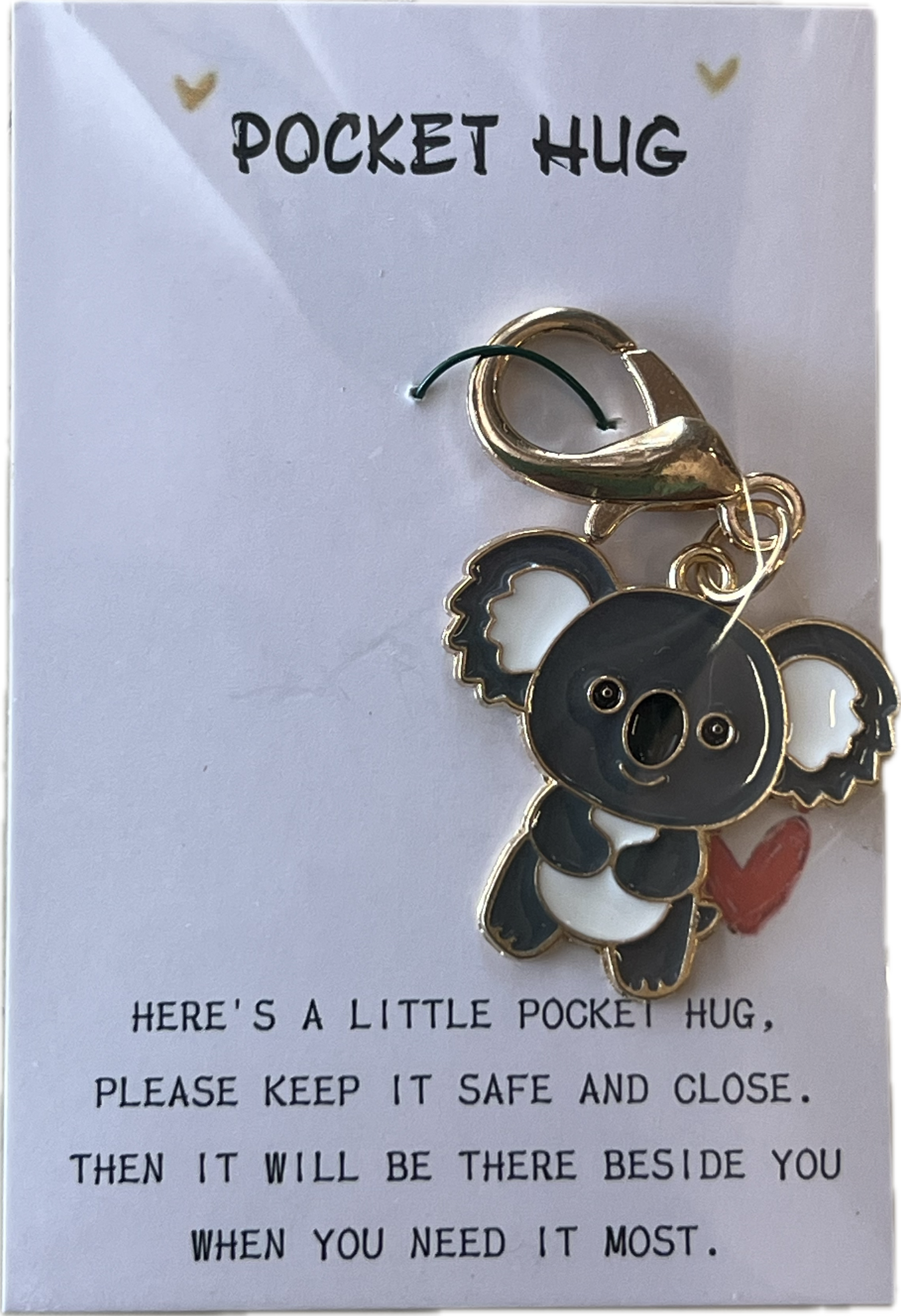 pocket hug keycharm