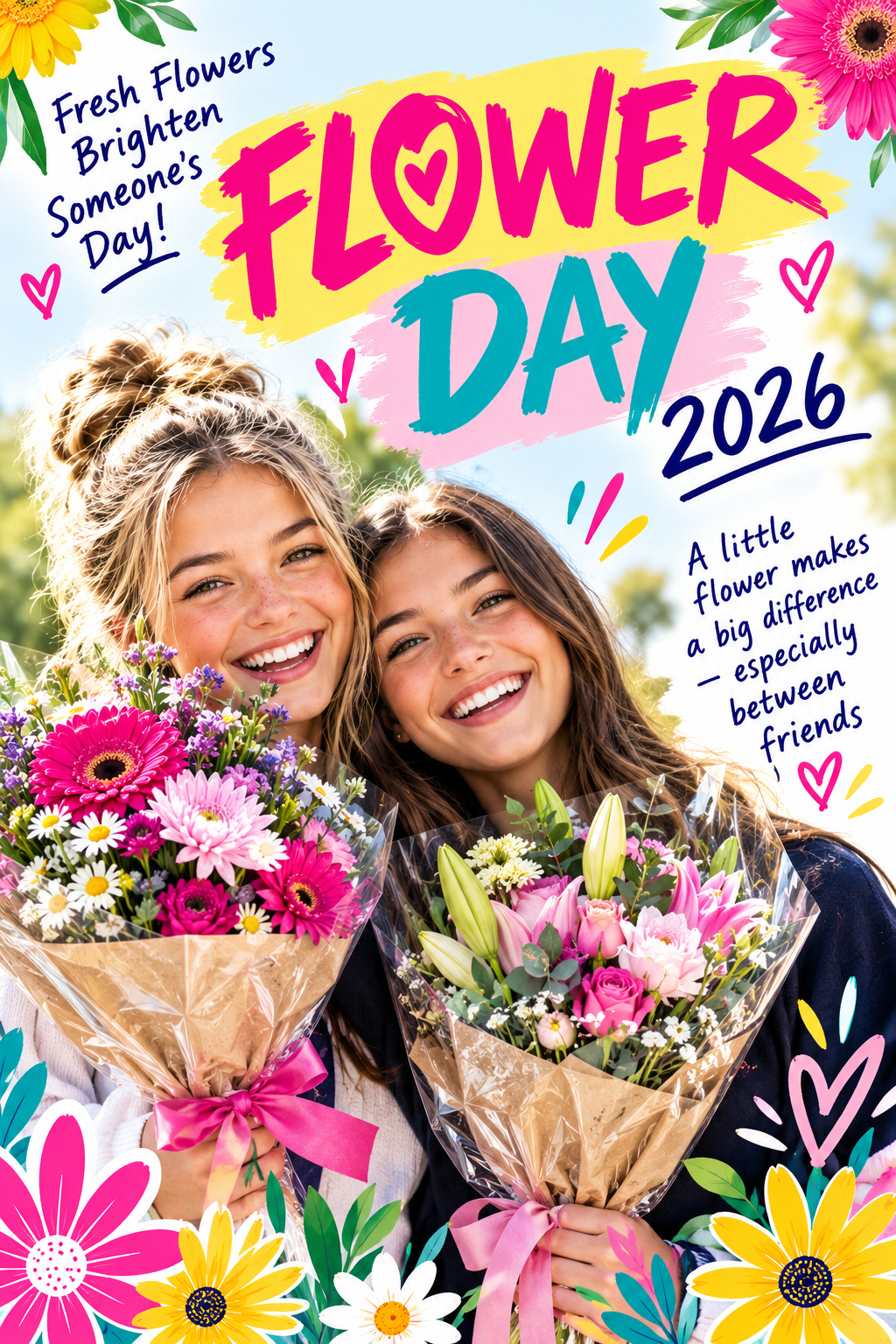 Flower Day 2026 poster