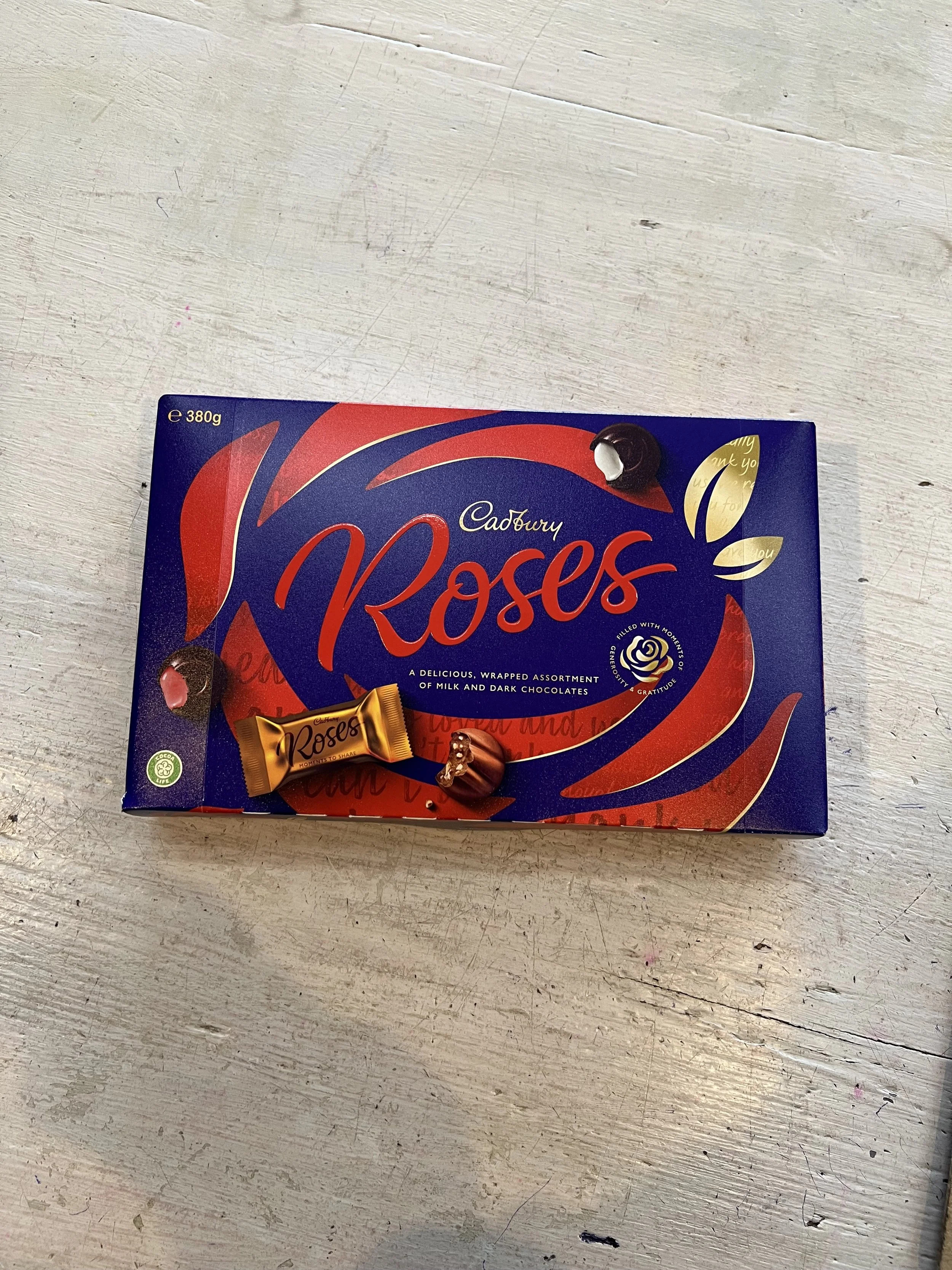 Roses box of chocolates