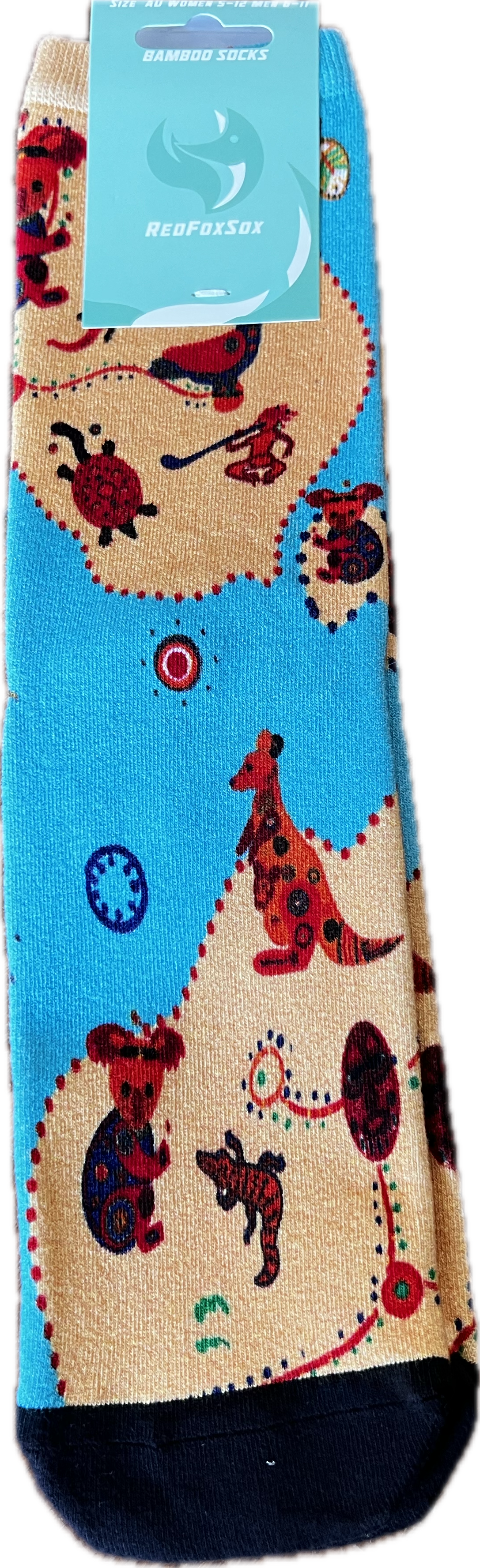 DOWN UNDER DOODLES SOCKS @ LILYPILLY