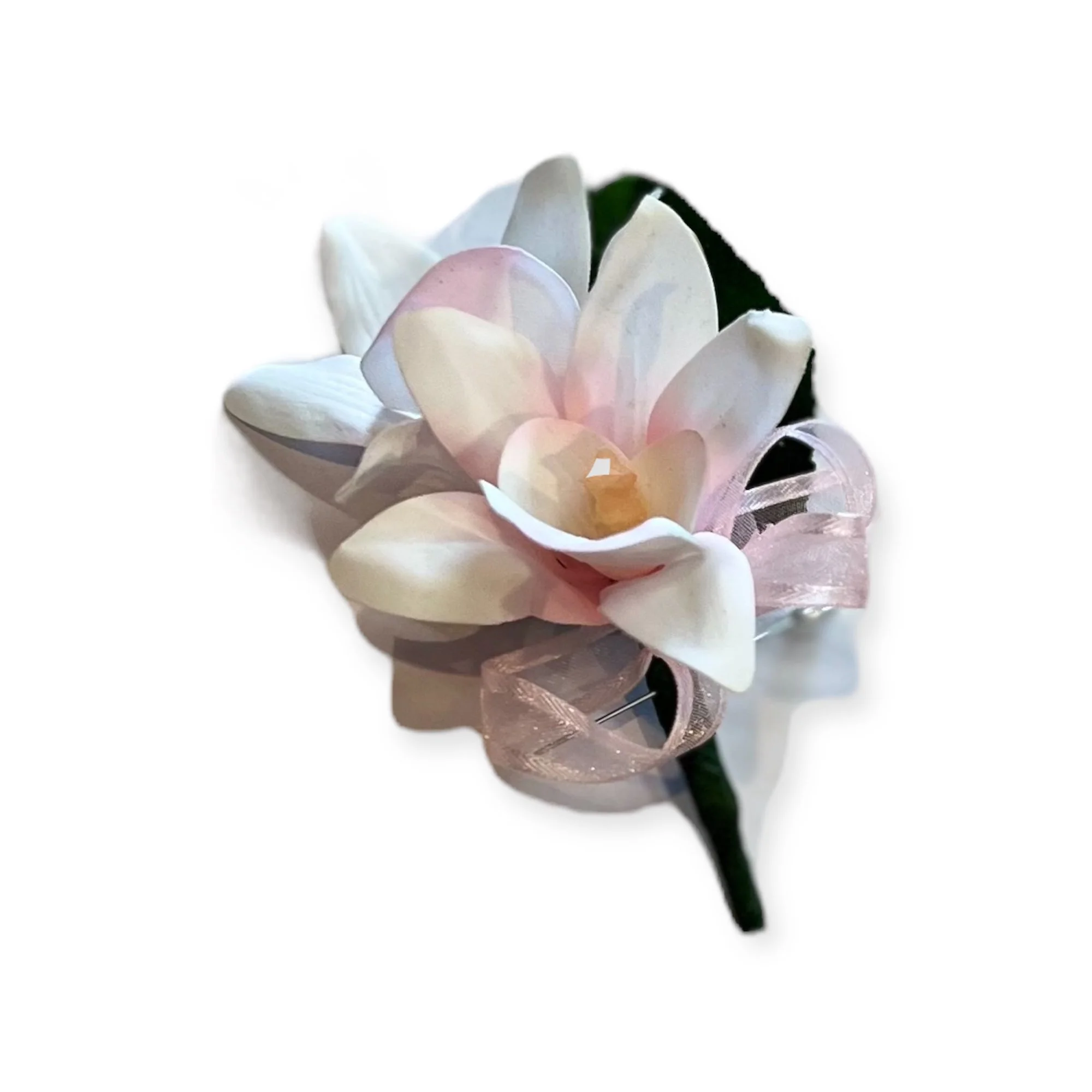 Real Touch Pink Buttonhole @ Lilypilly
