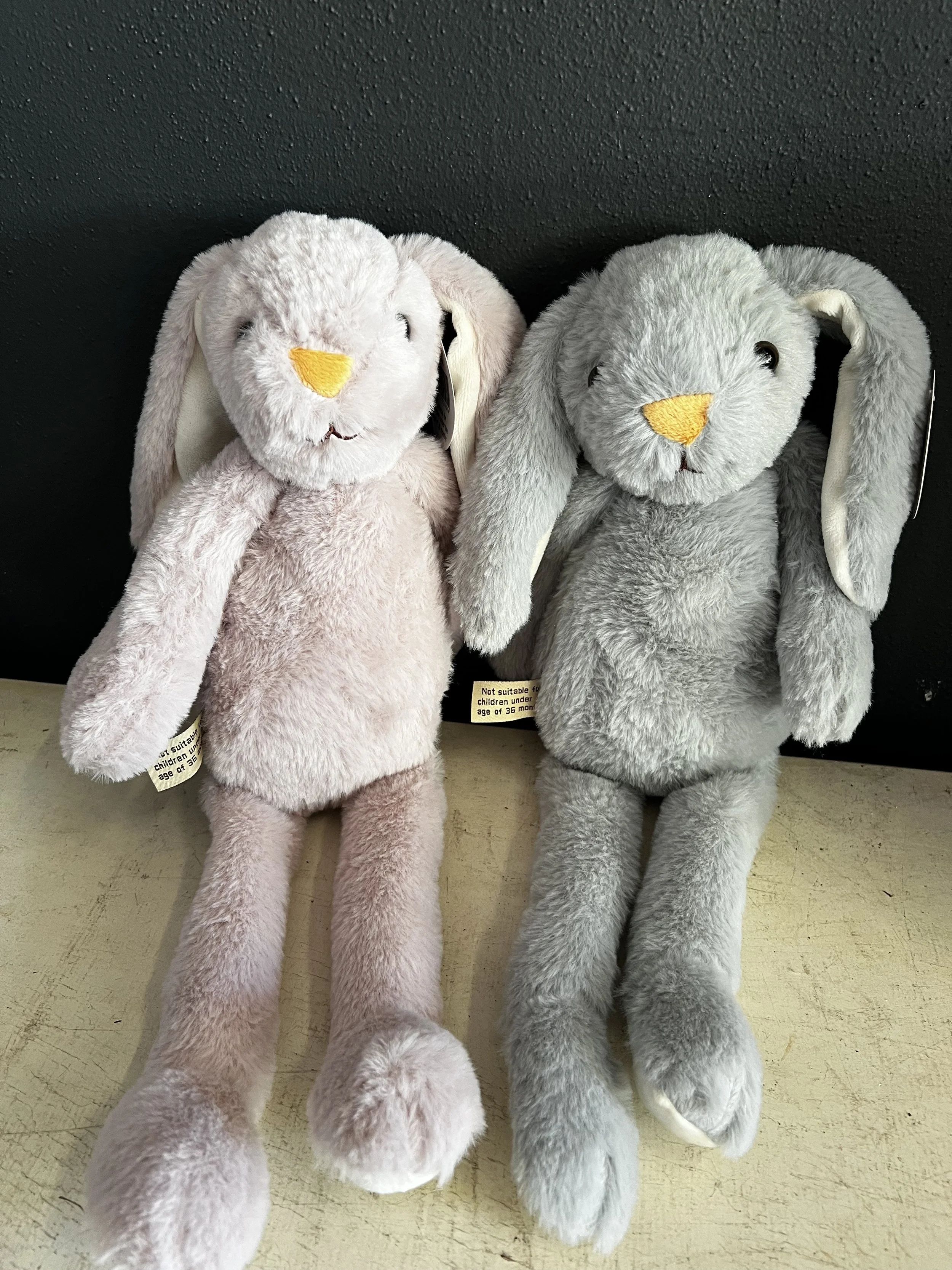 Plush rabbits