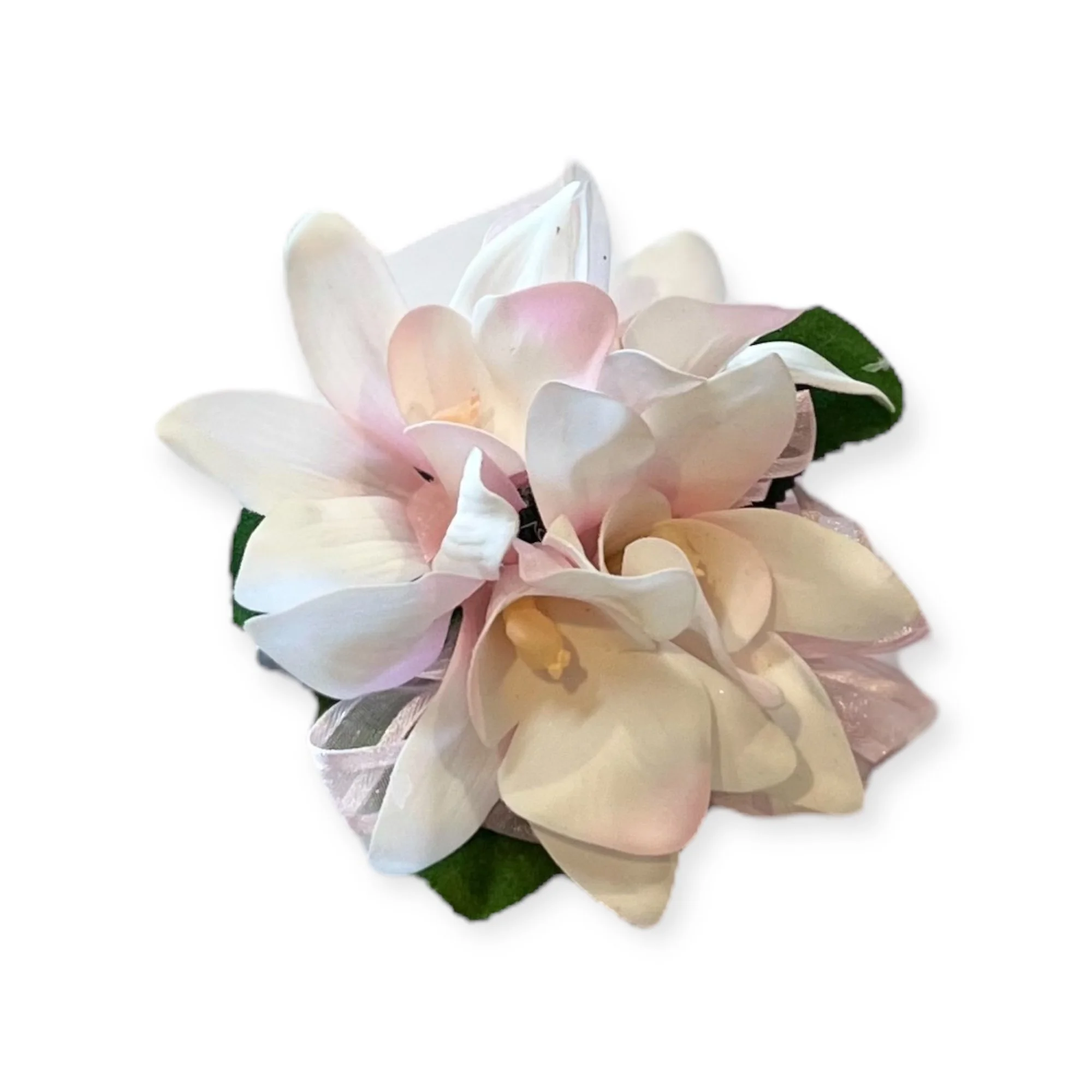 Real touch silk pale pink corsage @ Lilypilly