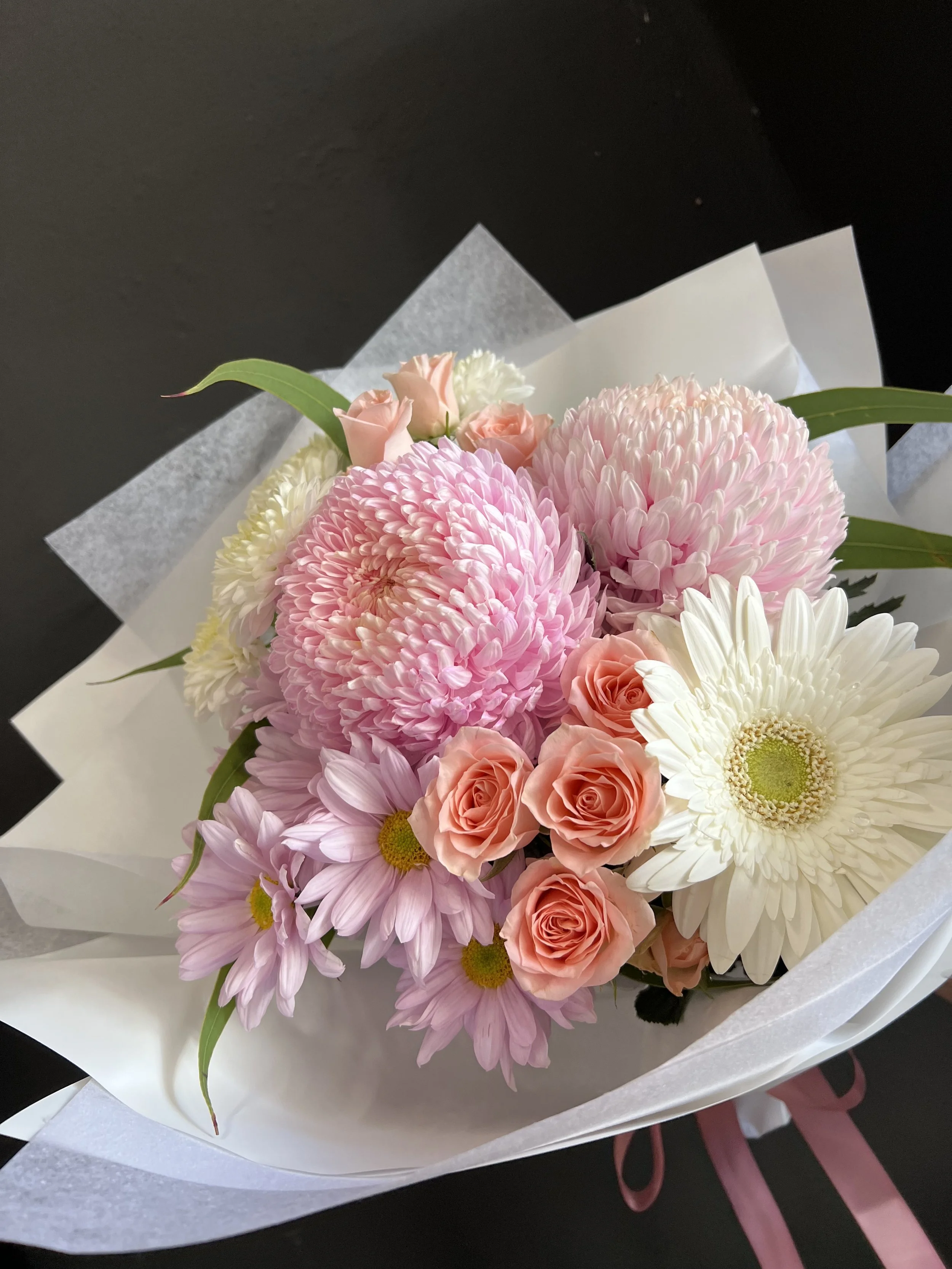 Medium size pastel fresh flower  bouquet by Lilypilly South Perth
