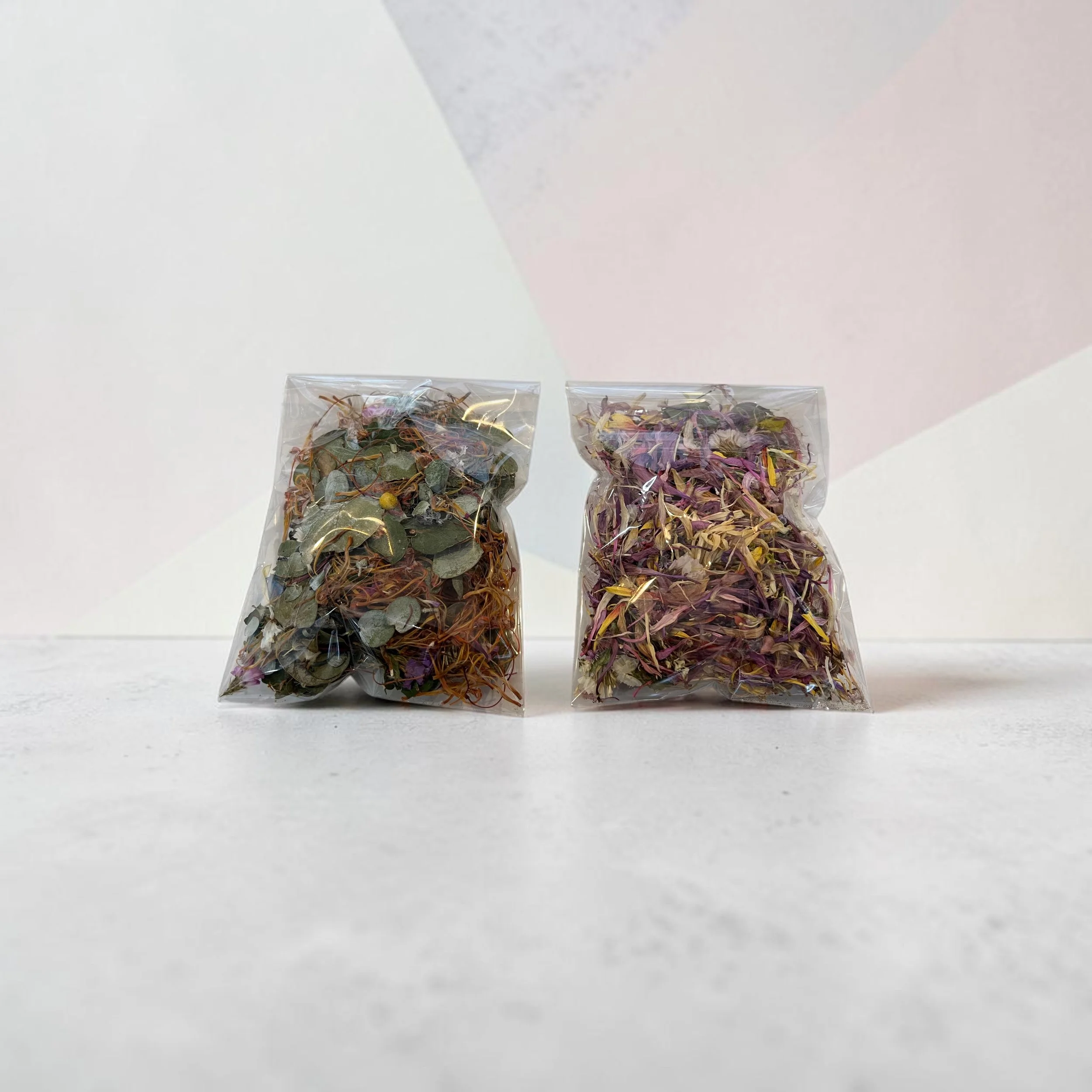 Air dried flower petals in Lavender, Mixed and Native varieties for potpourri, crafts and home fragrance medium by Lilypilly