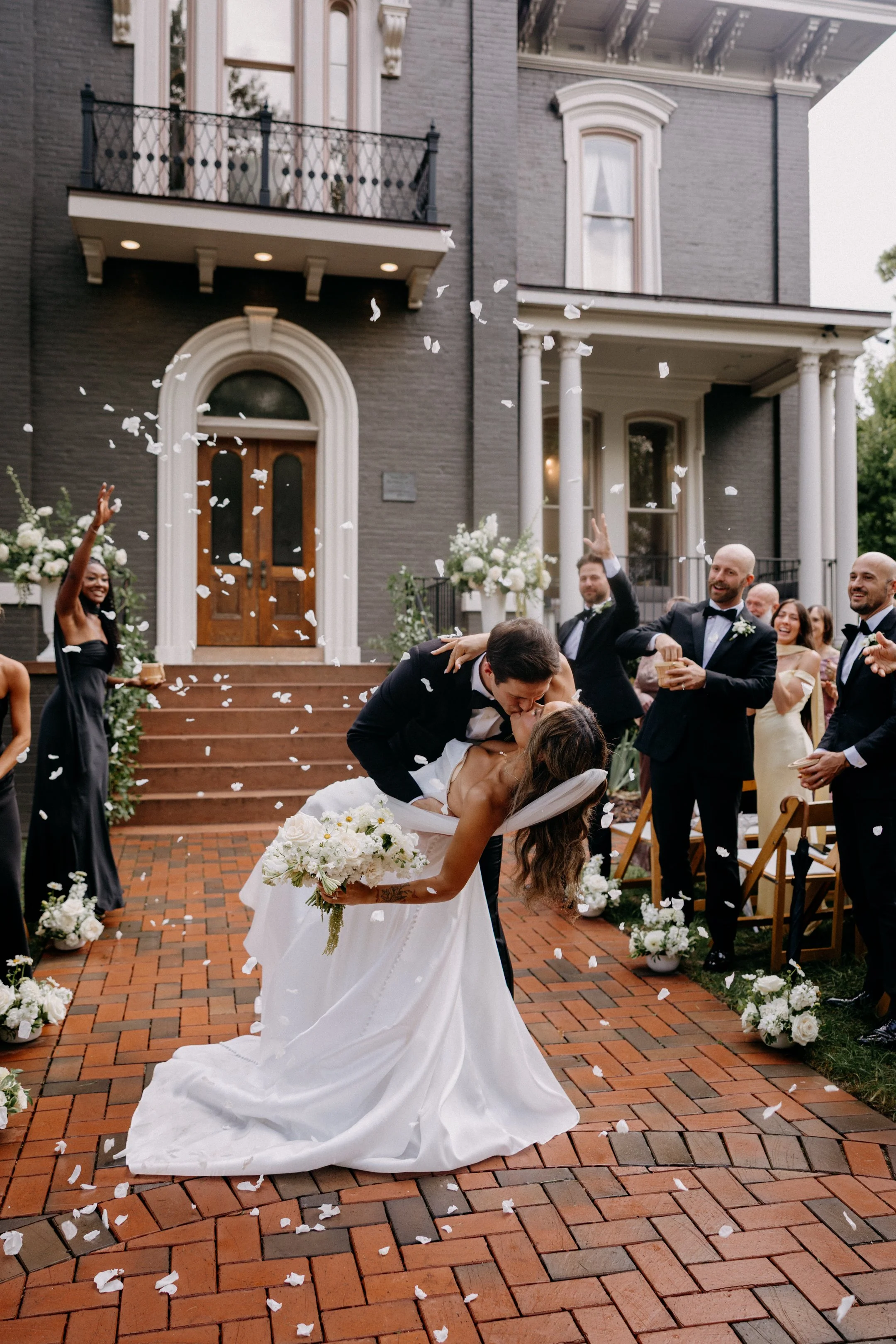 heights house wedding Raleigh, nc