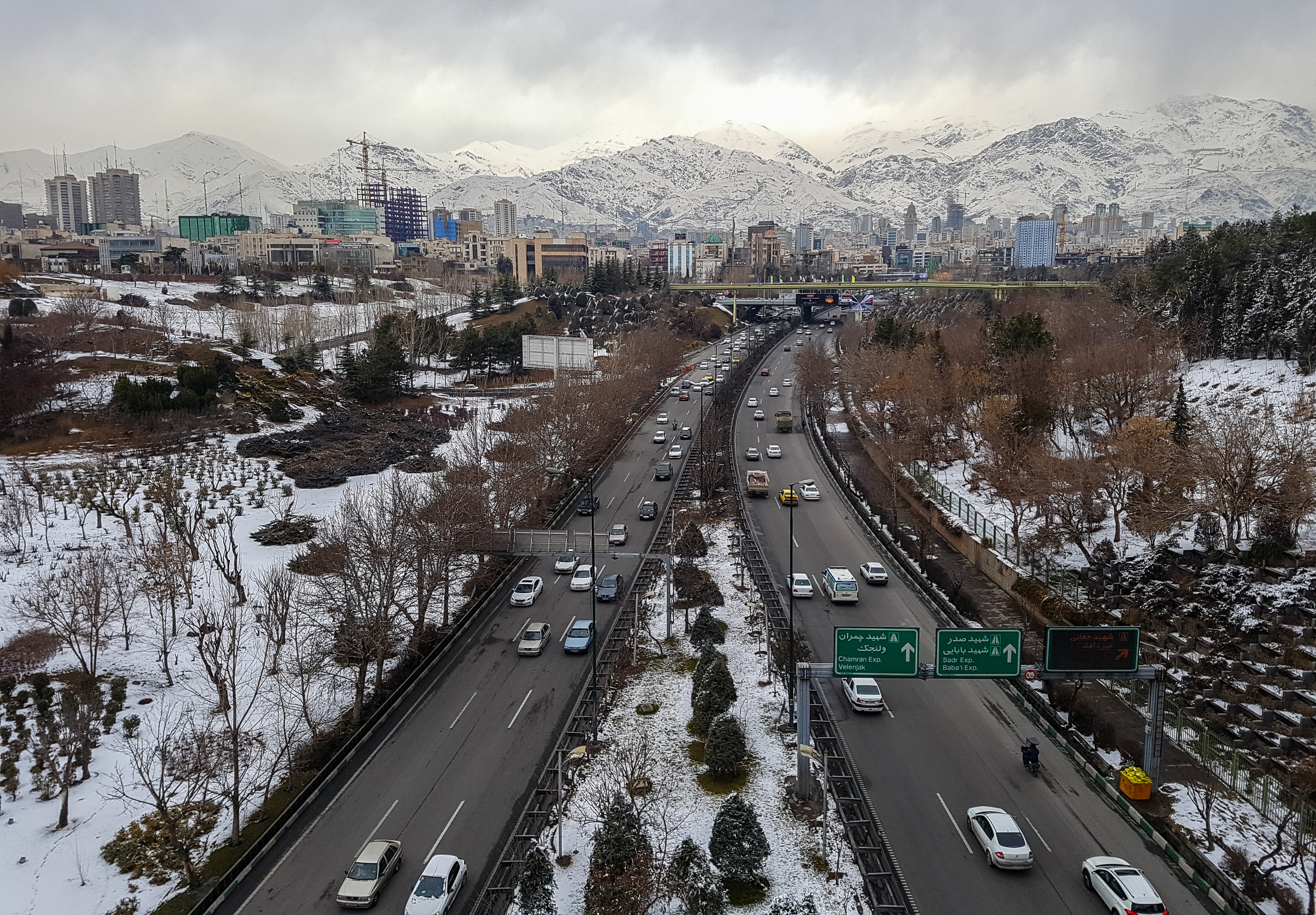Tehran, the capital and the largest city of Iran