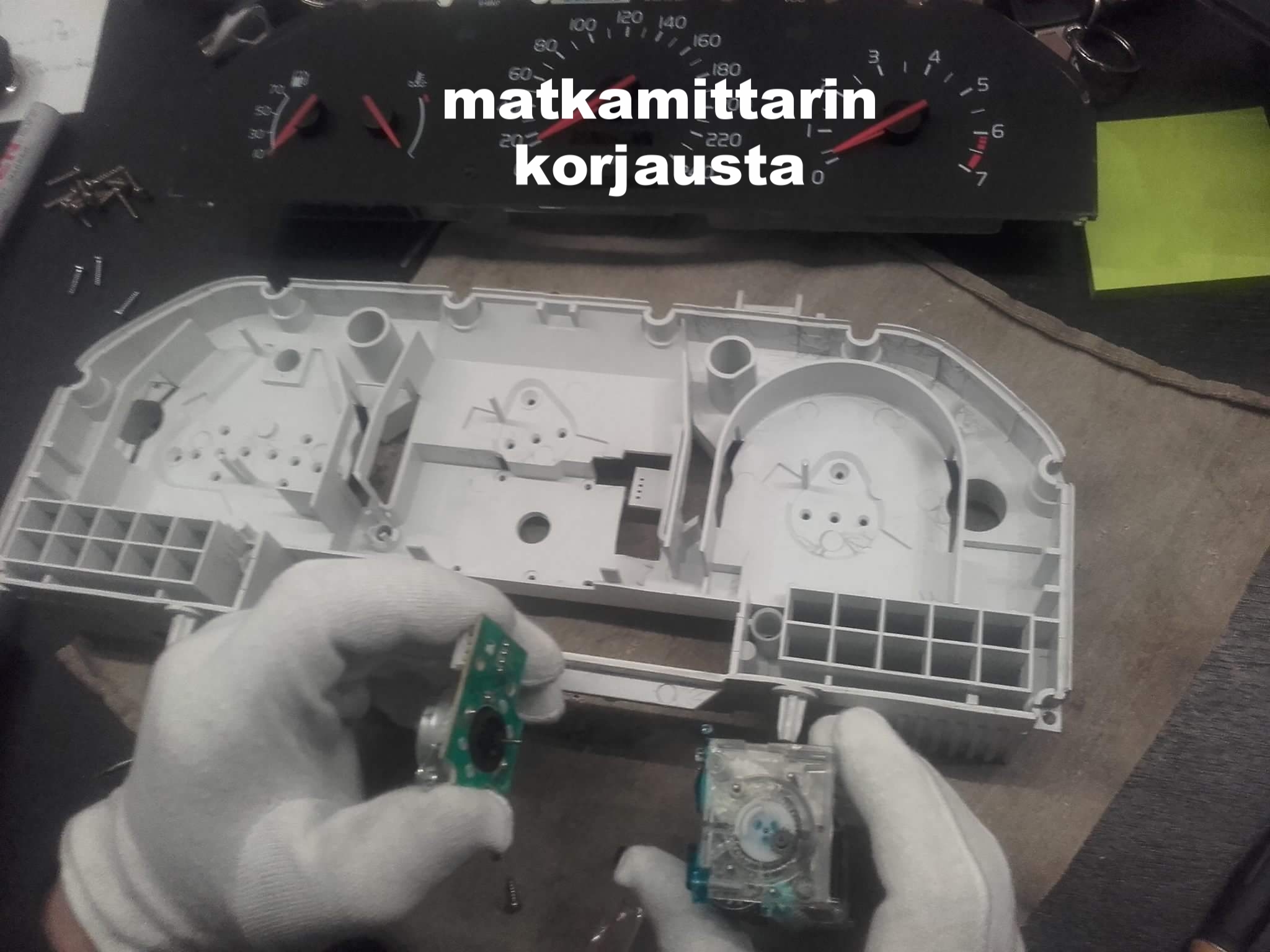 Autokorjaamo J. Lehtiranta Pori Volvon matkamittarin korjaus