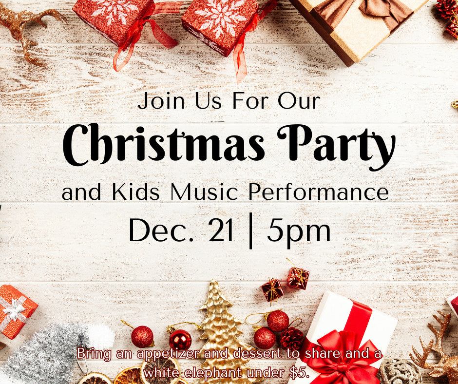 Christmas Party and Kids Music Performance