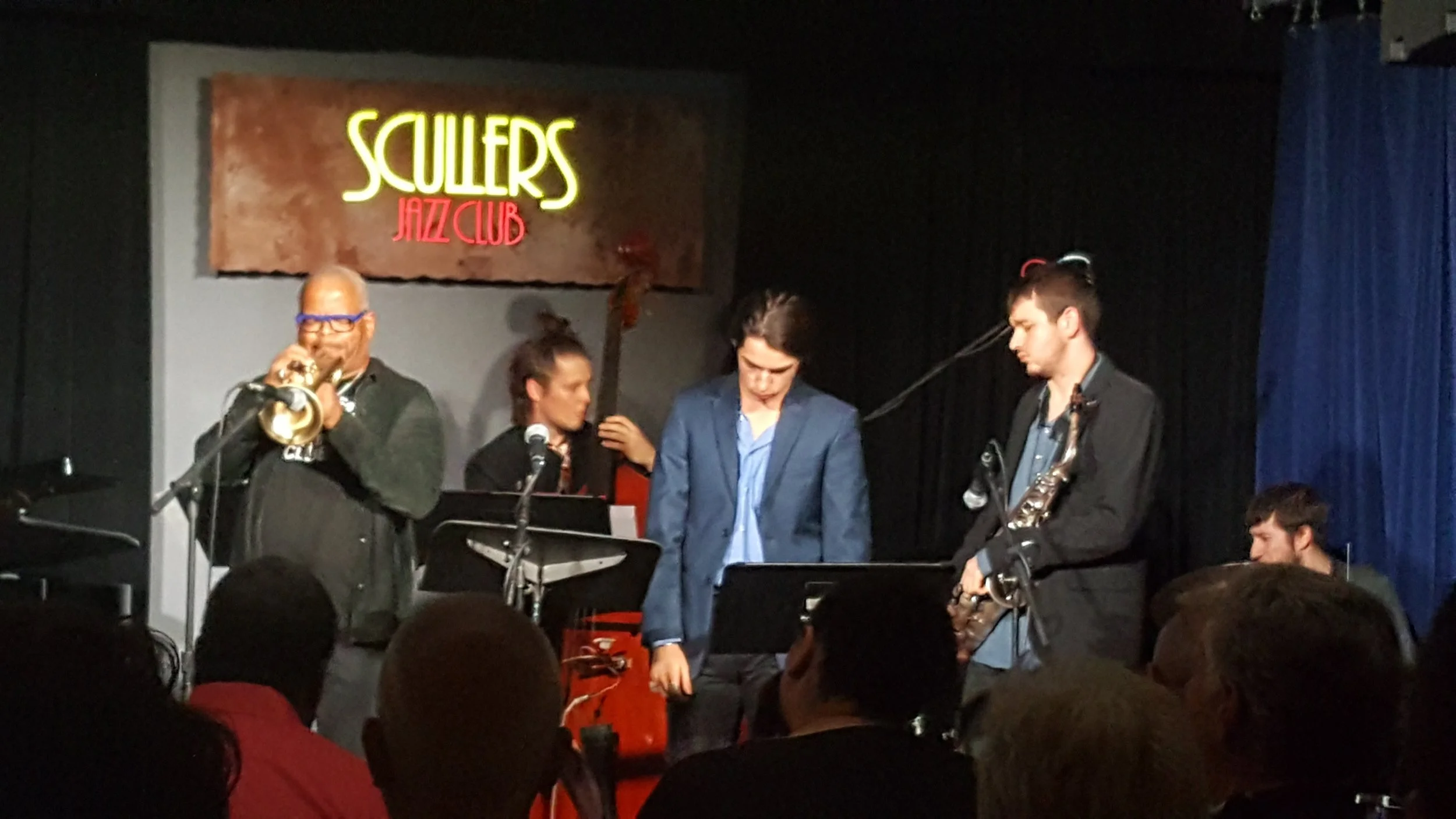 With Terence Blanchard at Scullers
