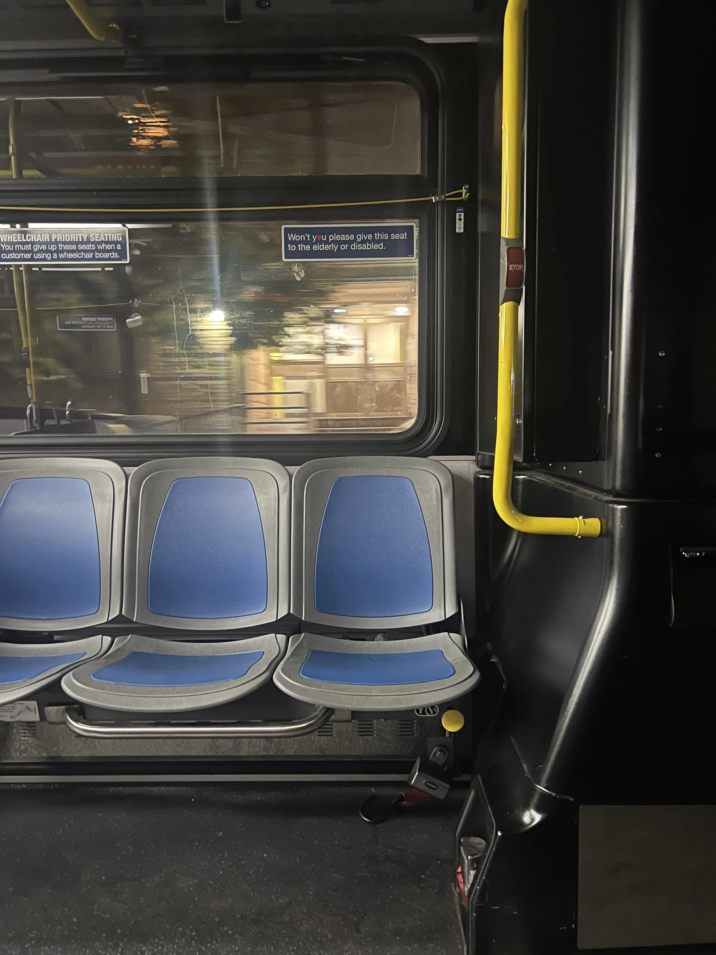 I live in a fourth floor walk-up, so I prefer buses to the subway because it's fewer flights of stairs to walk. I also continually have The Proclaimers' "if I could walk 500 miles" in the back of my mind since living here.