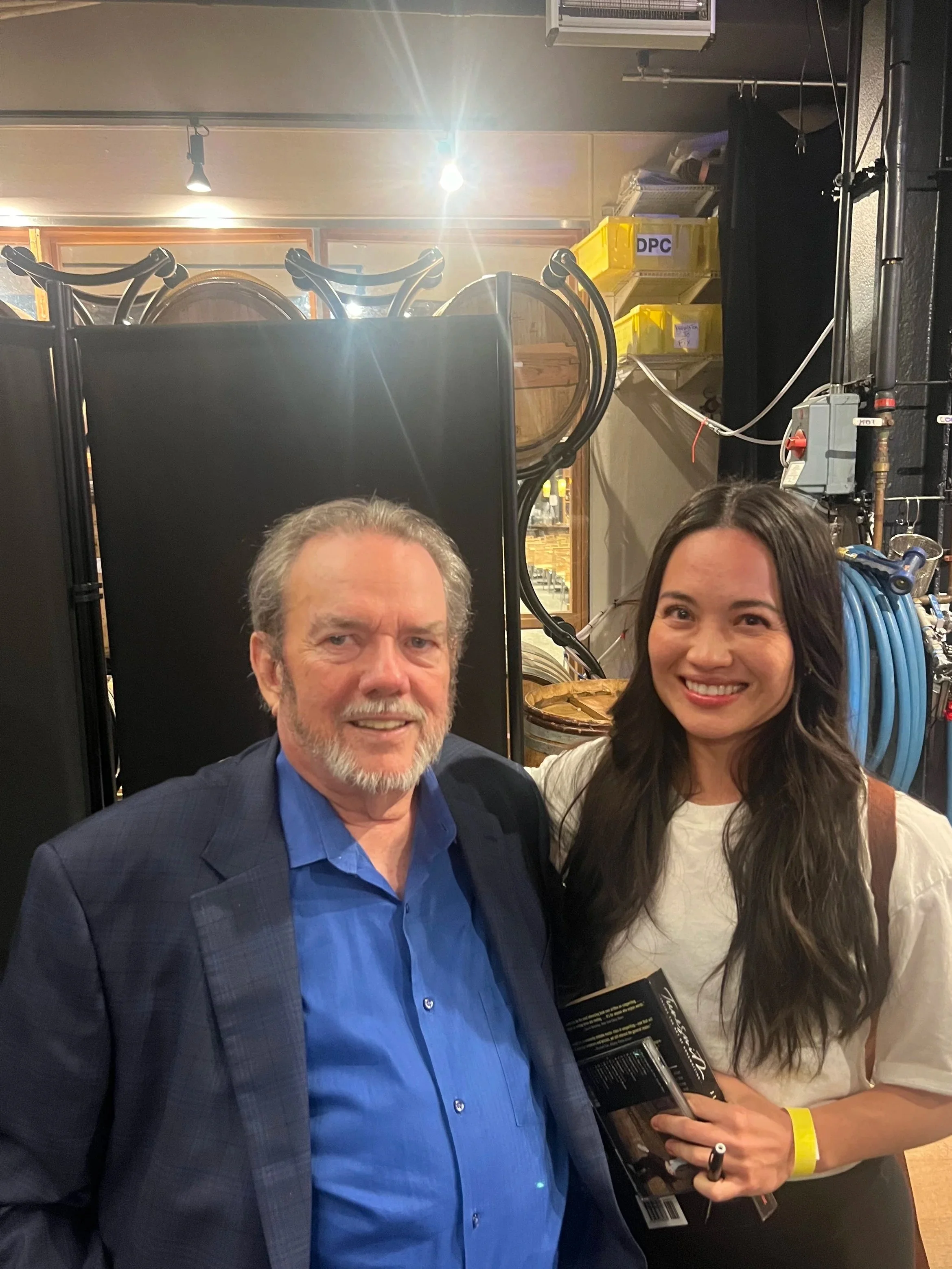 By a stroke of luck (getting a $75 meet-and-greet ticket for free), got to meet and receive guidance from (!) legendary songwriter Jimmy Webb.