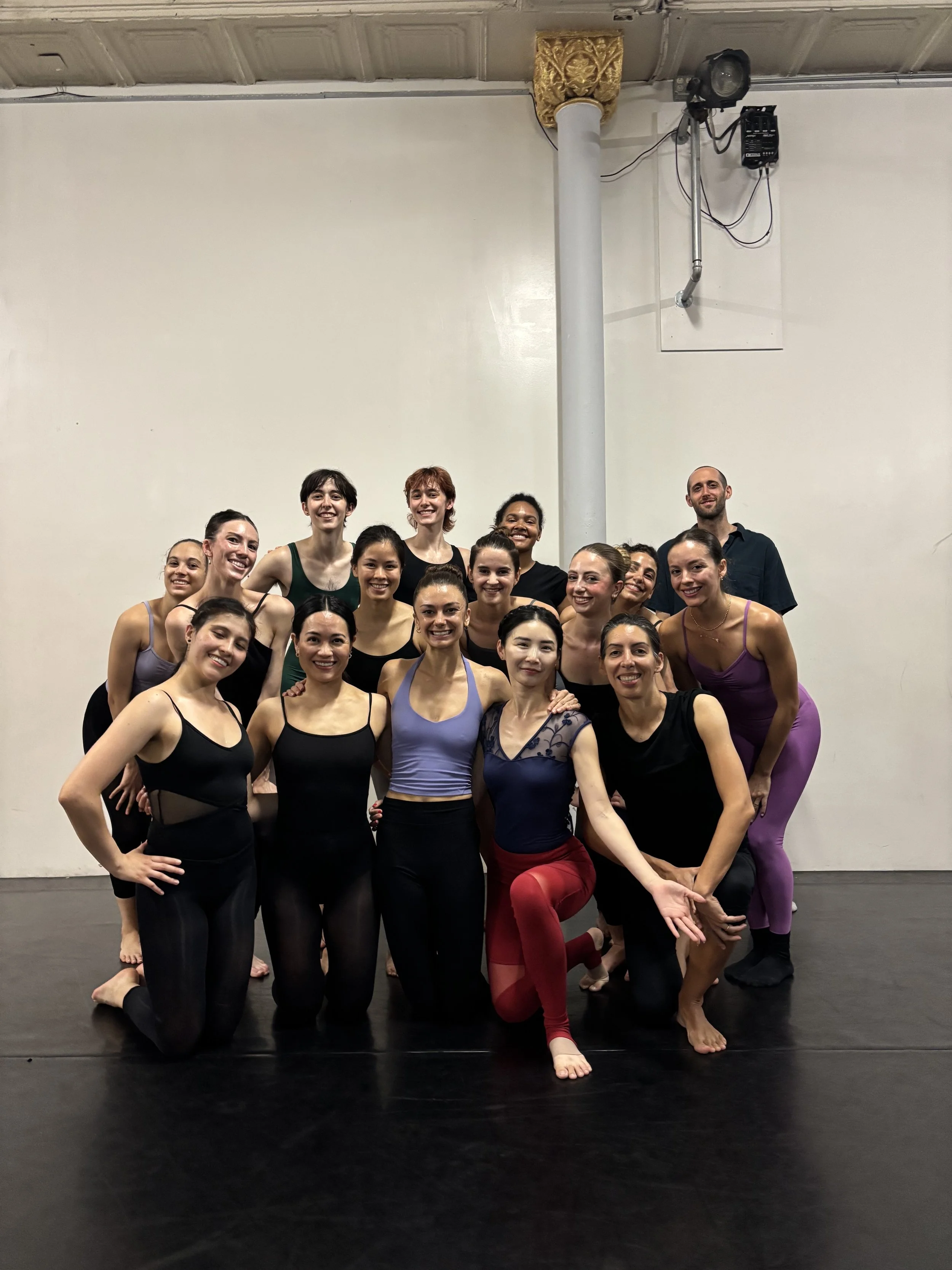 Living my "Save the Last Dance" dreams at a 3-week summer intensive with the Martha Graham School of Contemporary Dance. Two hours every morning doing drills and being out of my depth with a class full of trained dancers... I guess the acting classes