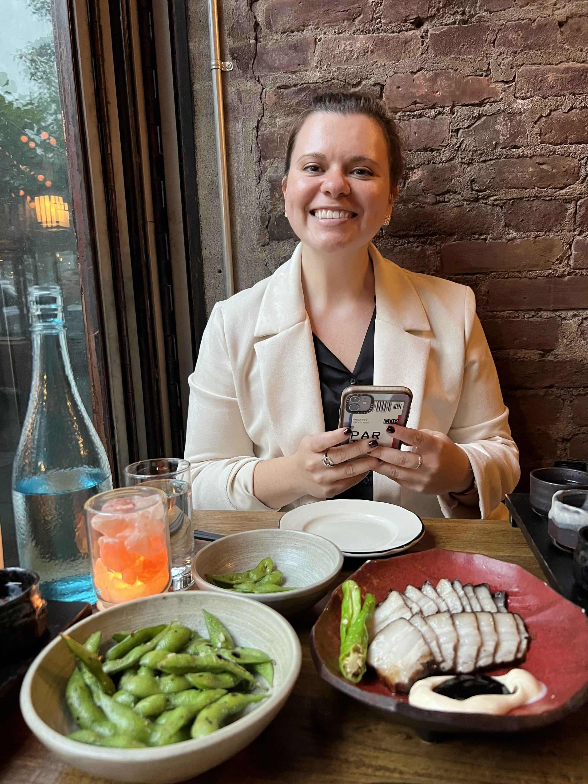 Dinner with Alla, a New York friend from Texas 🤠