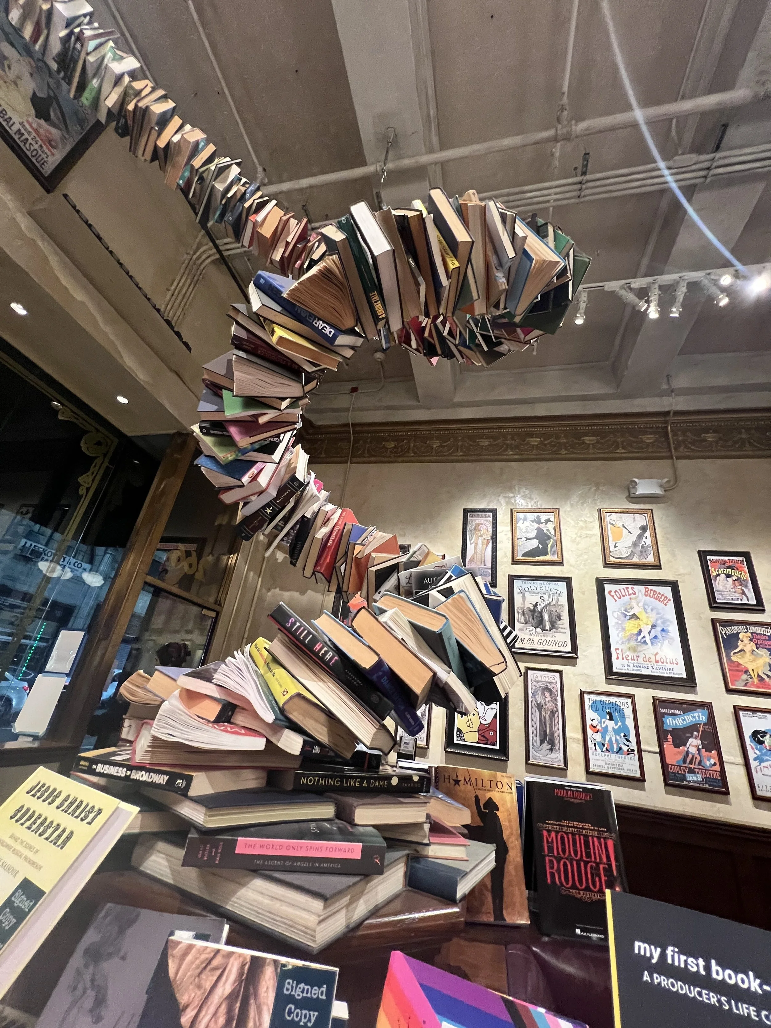 The Drama Bookshop is dramatic