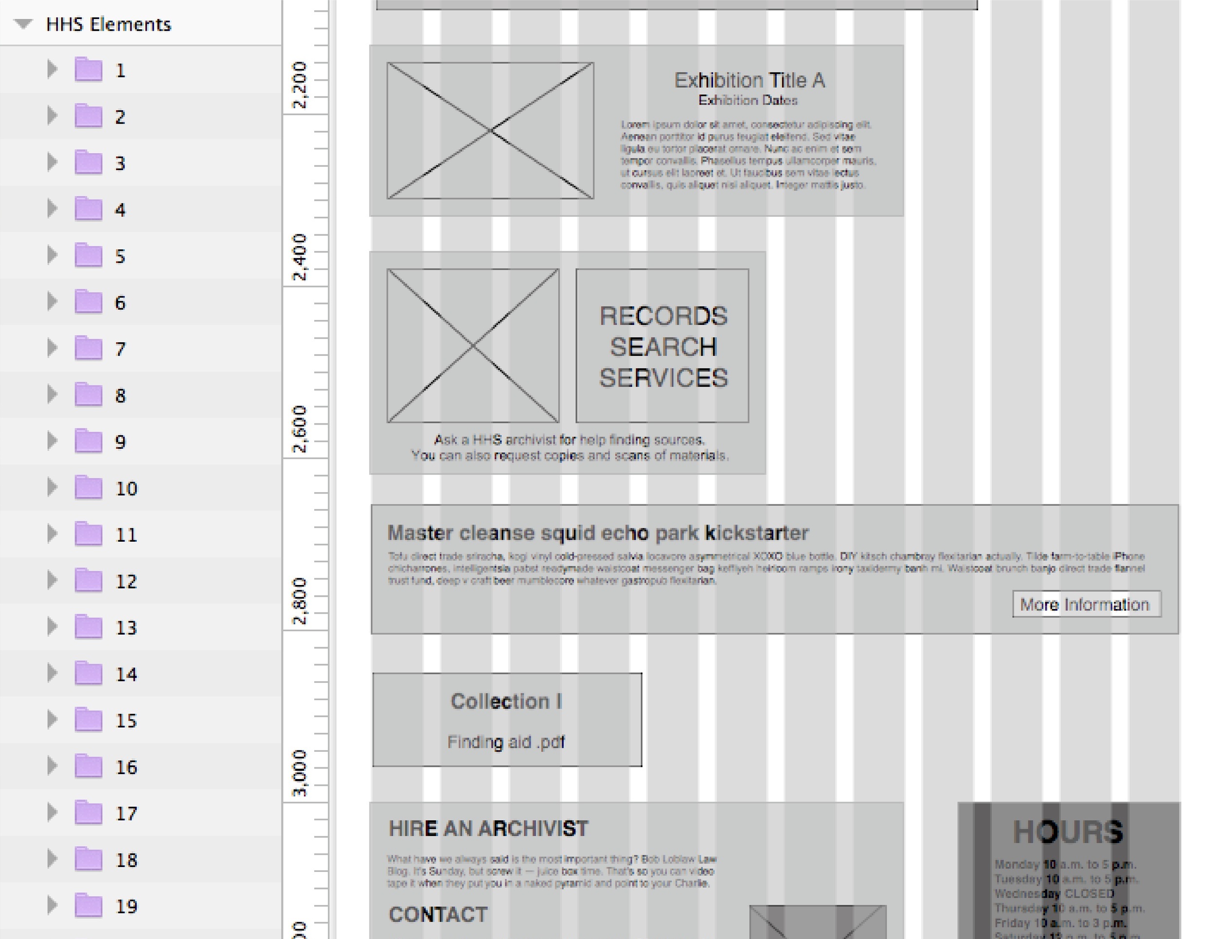Fig. 11: Our pattern library illustrating repeating digital elements.