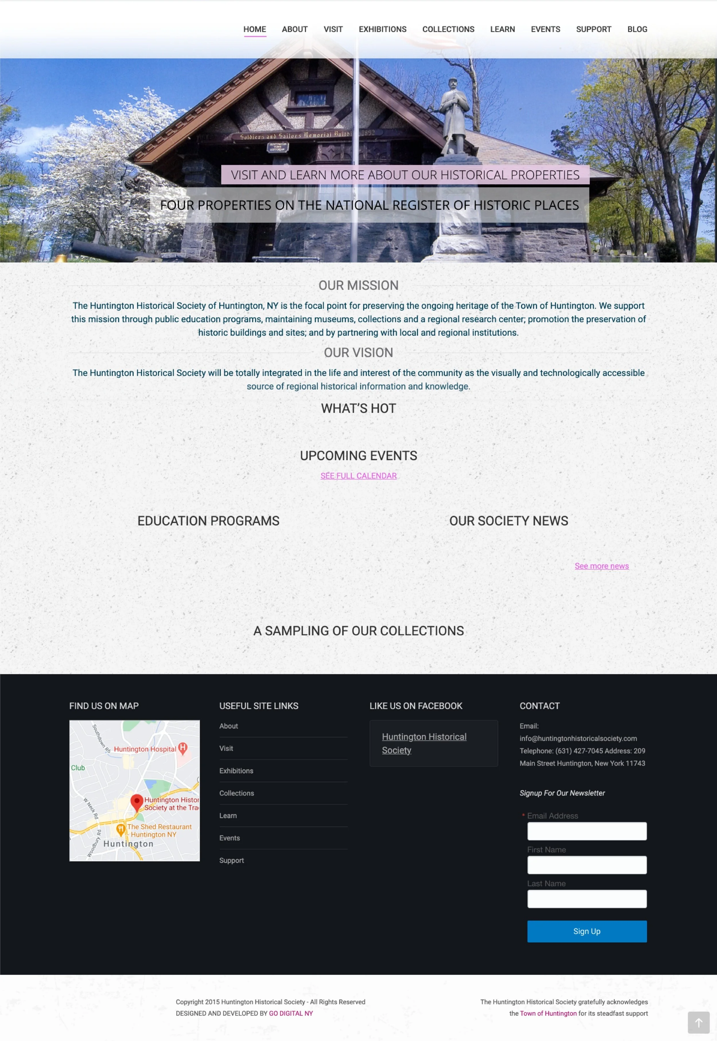 Fig.16: Redesigned HHS website.