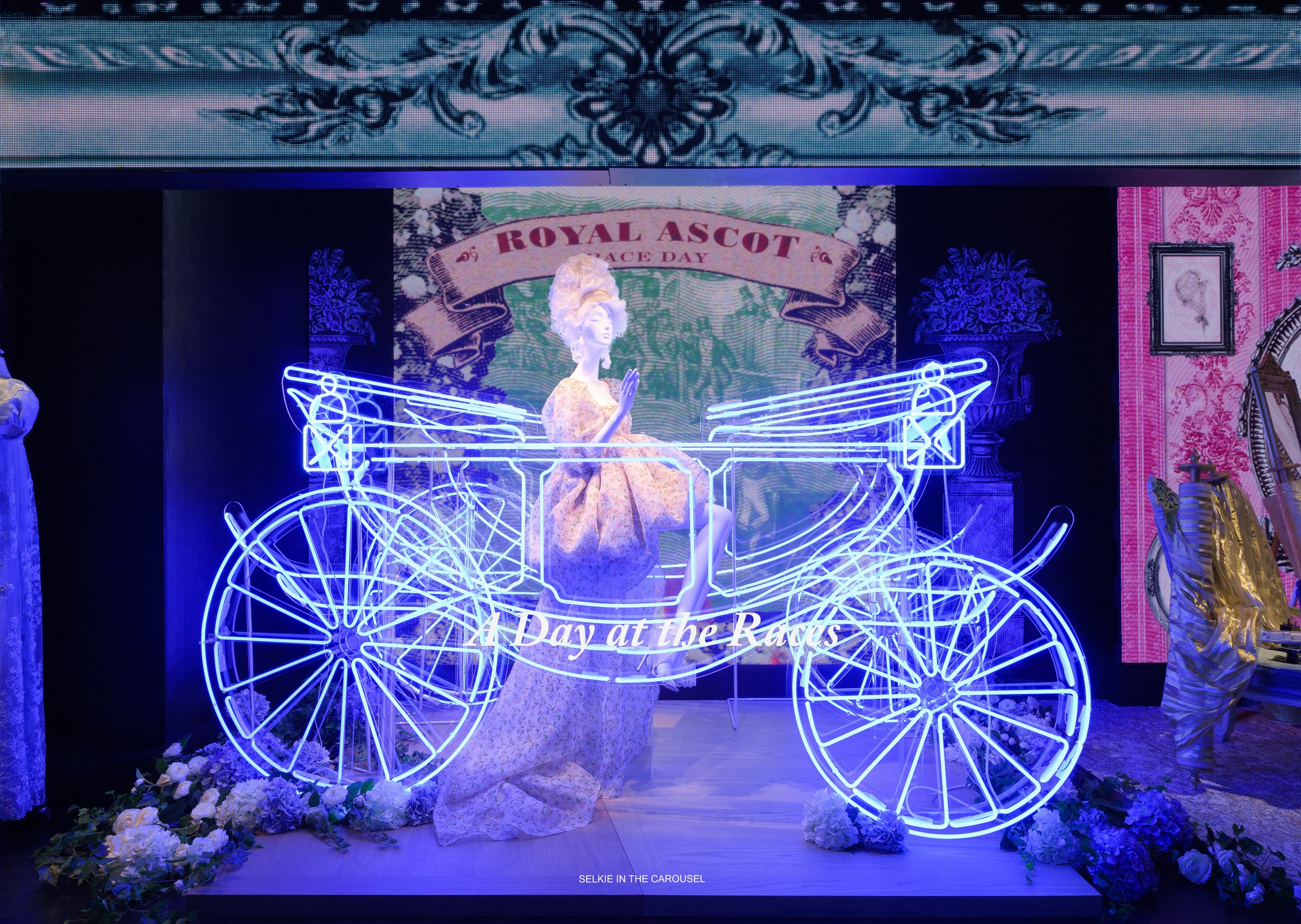 Bridgerton Window Display