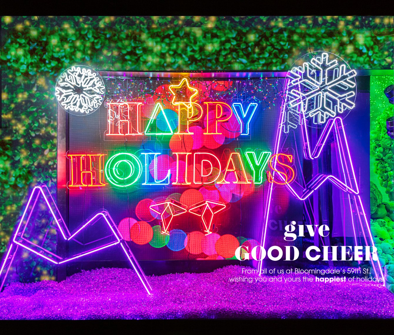 Give Good Cheer Window