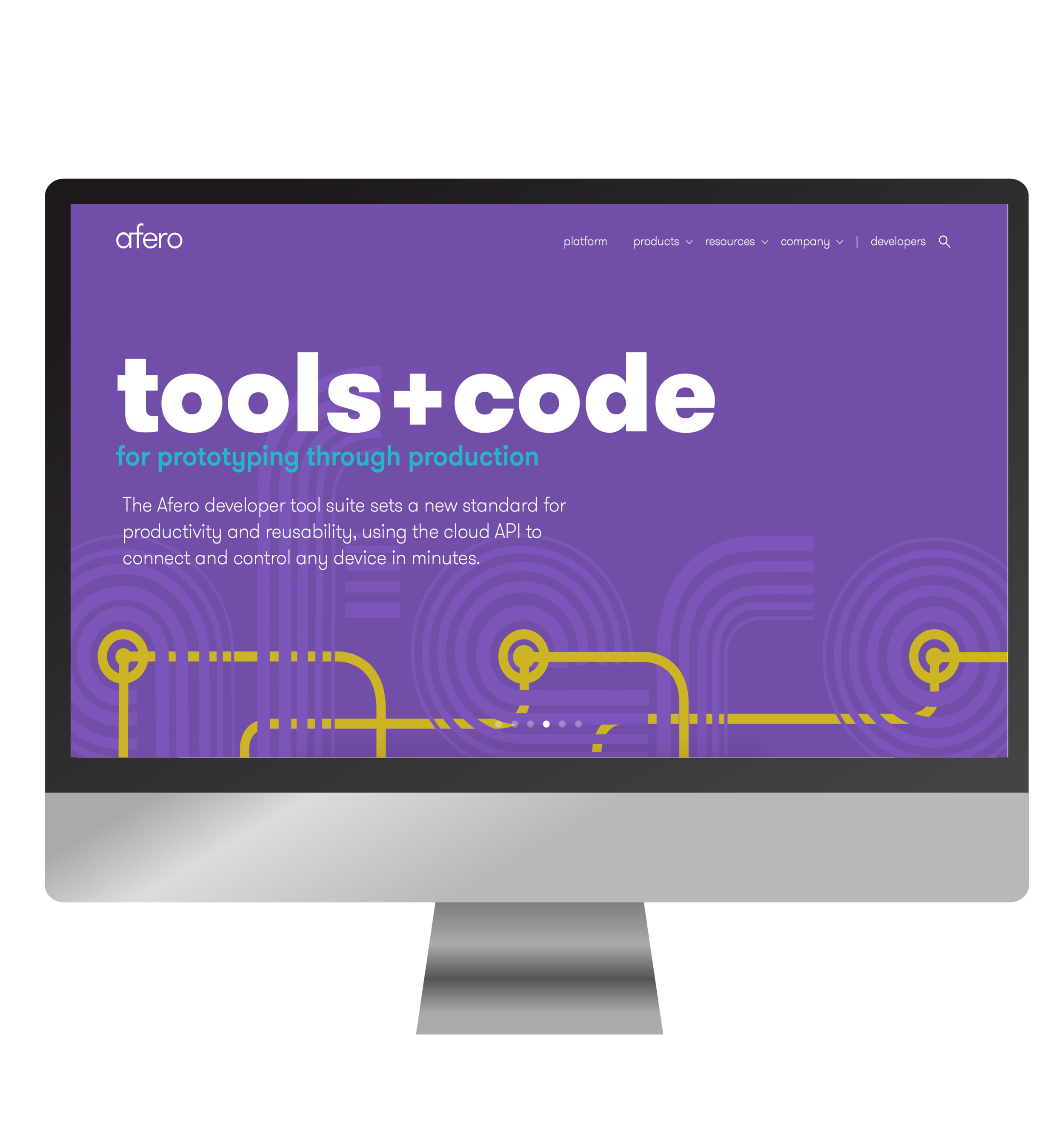 Afero Home Page Carousel