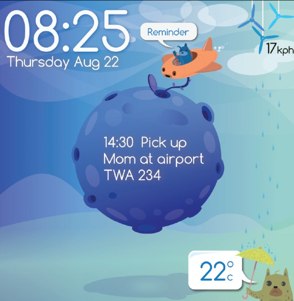 Connected Kids Reminder Clock