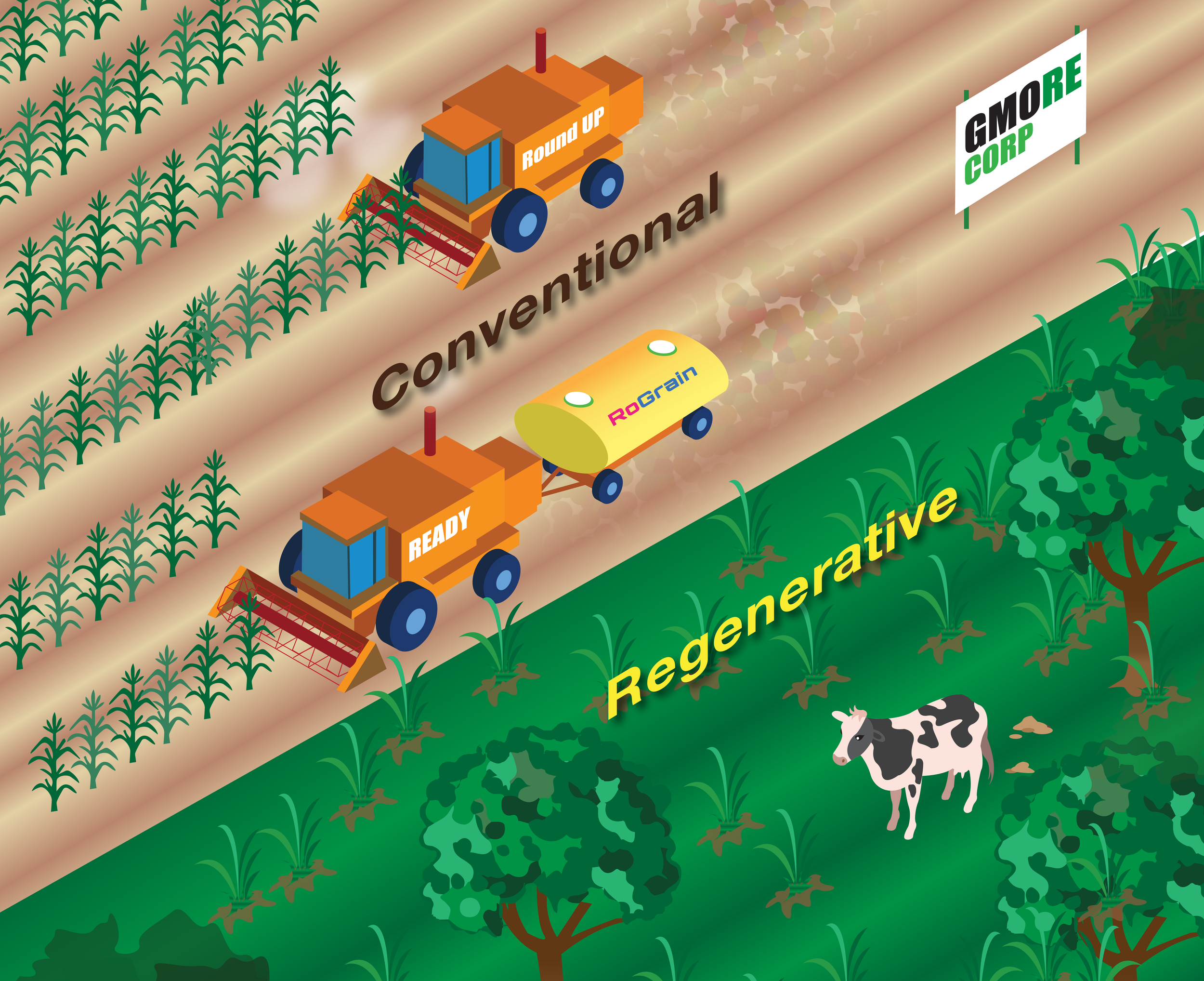 Regenerative Farming versus Conventional