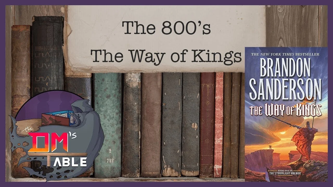Read November 7th, 2020 - ‘The Way of Kings’ by Brandon Sanderson