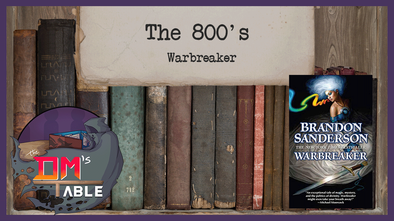 December 3rd, 2022  - Warbreaker by Brandon Sanderson