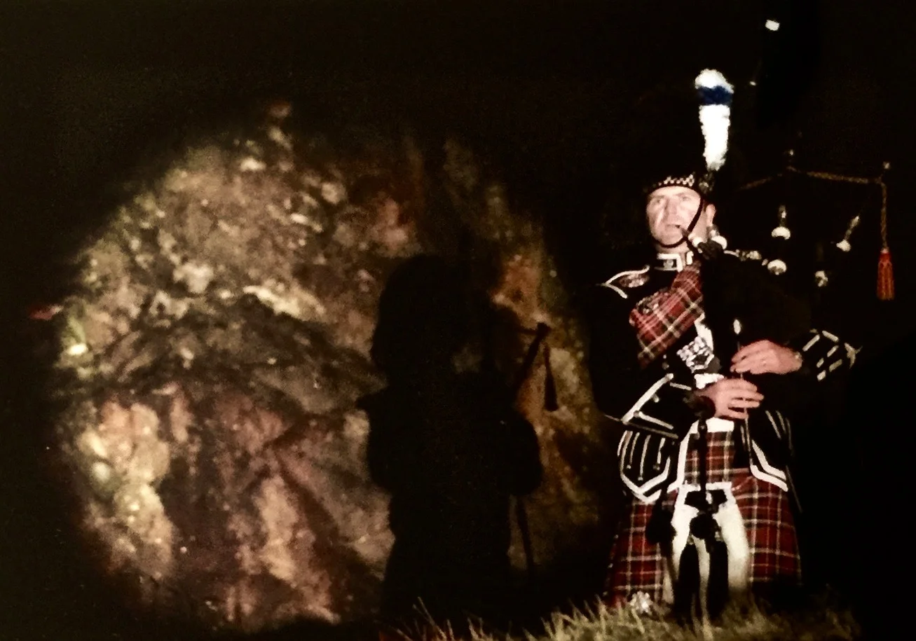 Arthurs Seat Edinburgh. Millennium 2000